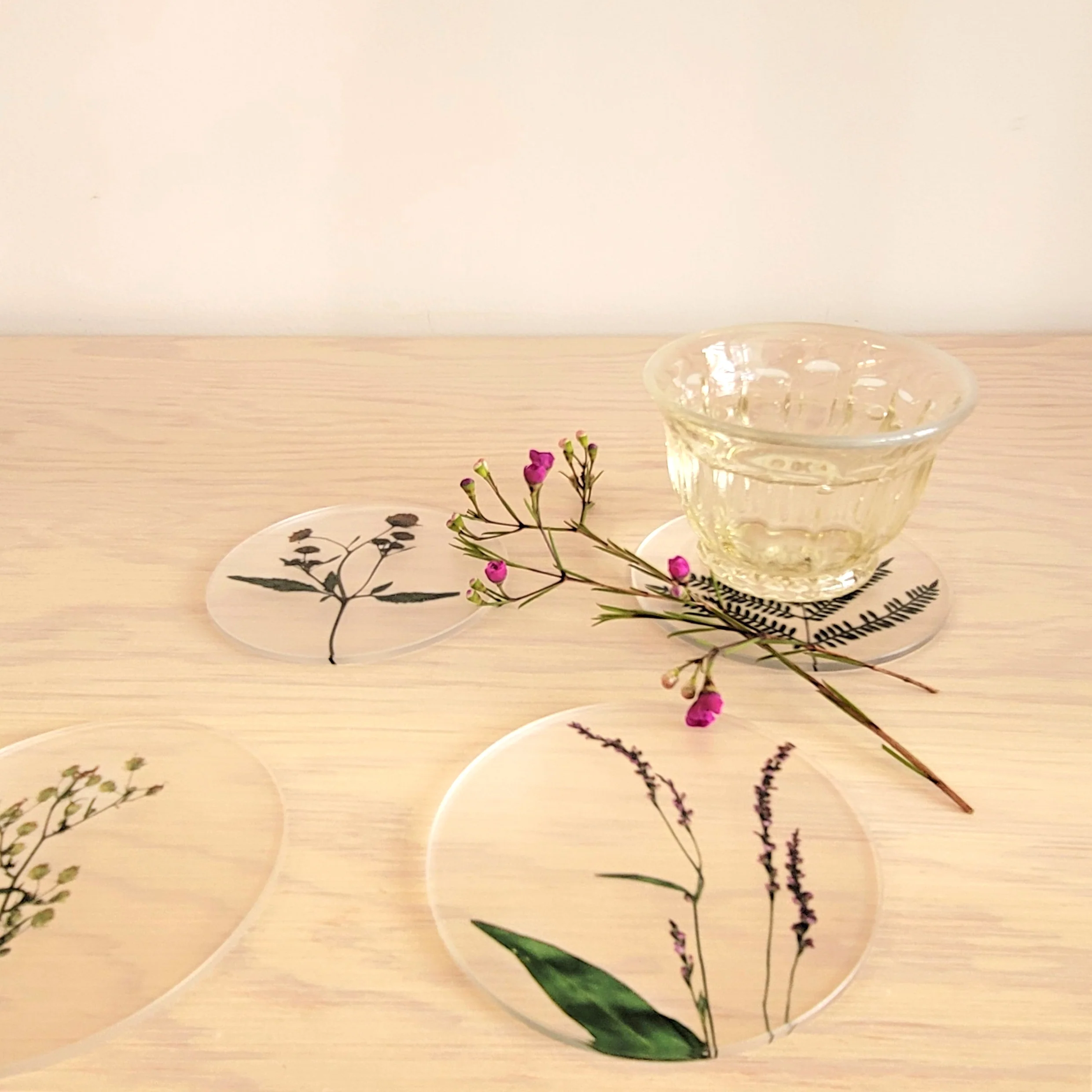 Oshibana Coaster 4-set - Image 7