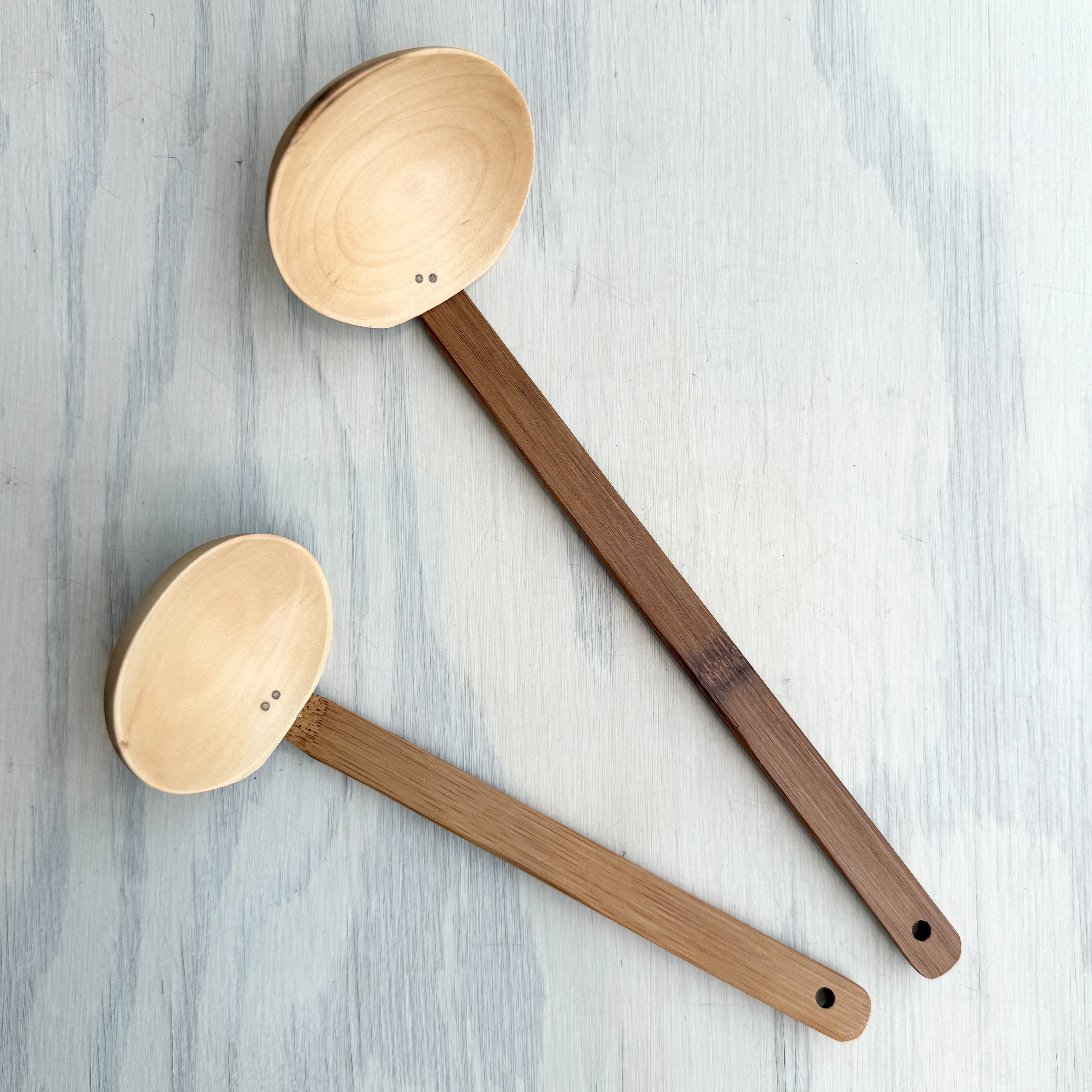 Bamboo and Lotus Wood Serving Ladle - Image 10