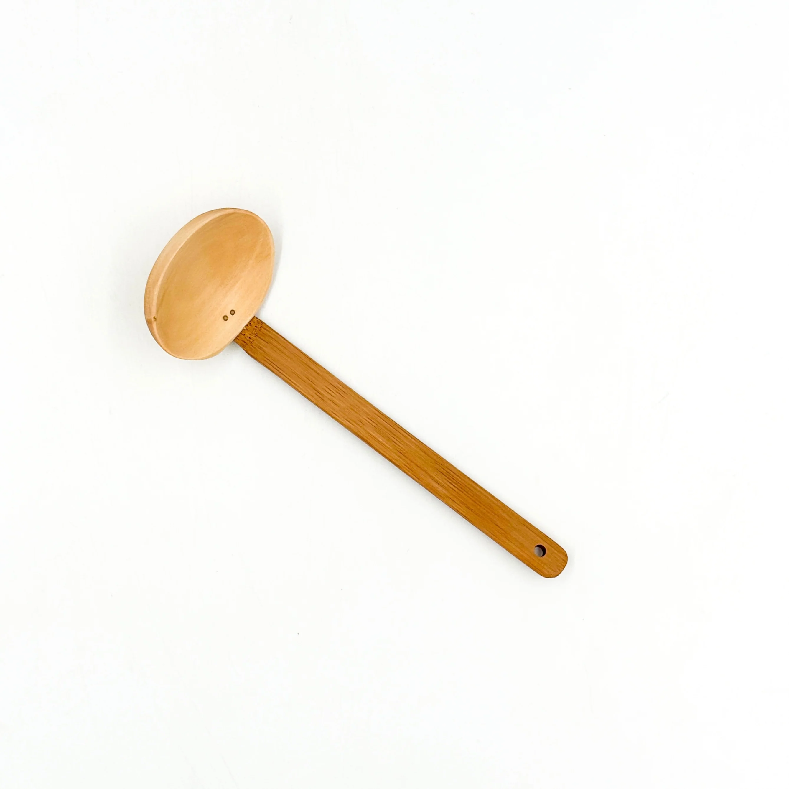Bamboo and Lotus Wood Serving Ladle - Image 6