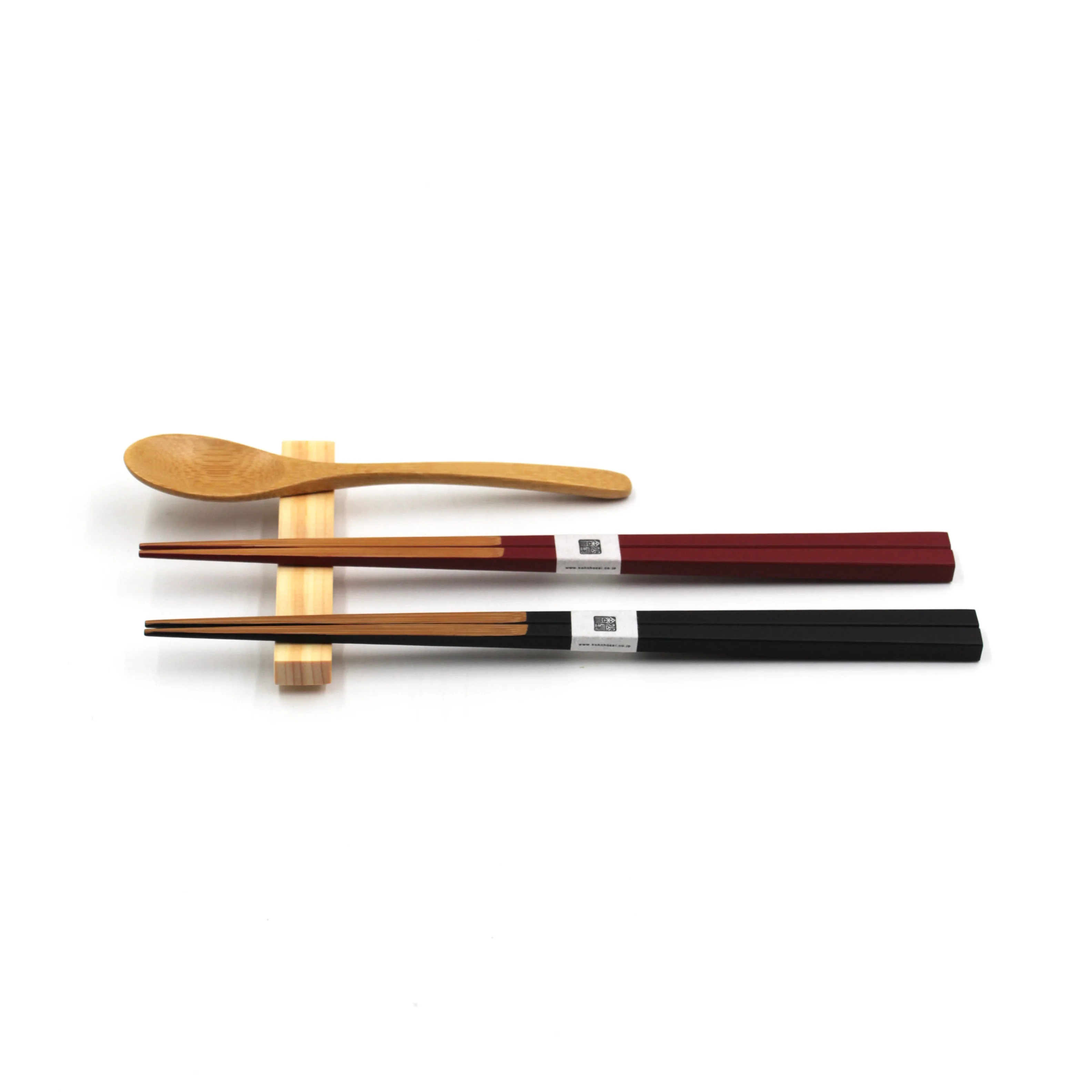 Cedar and Hinoki Cypress Wave Cutlery Rest Set (3-piece) - Image 7