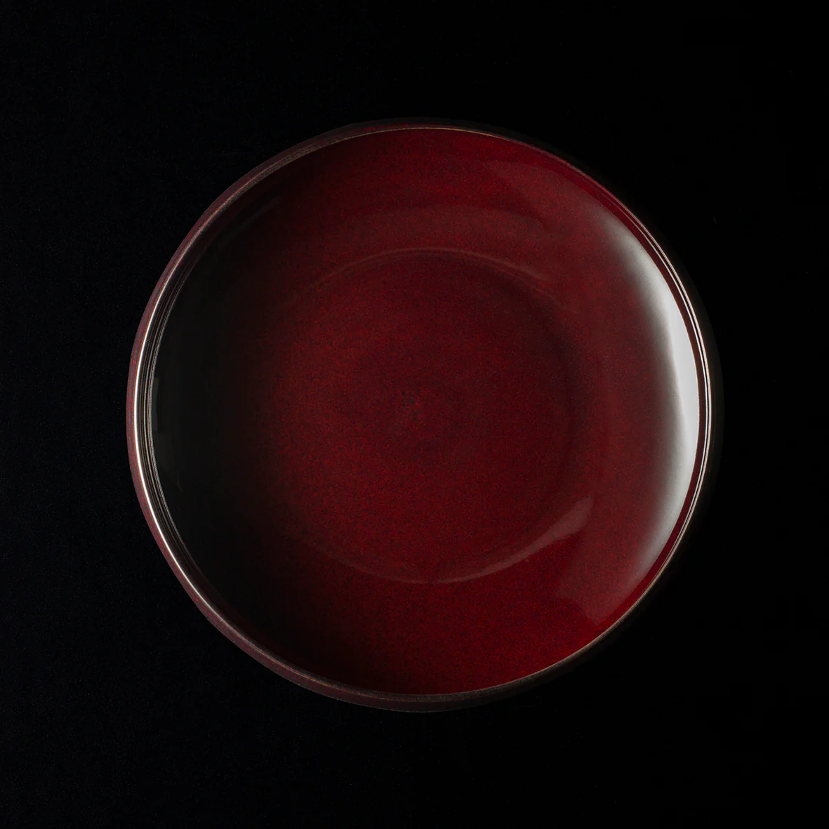 Tsudoi Crimson Round Bowl - Image 4