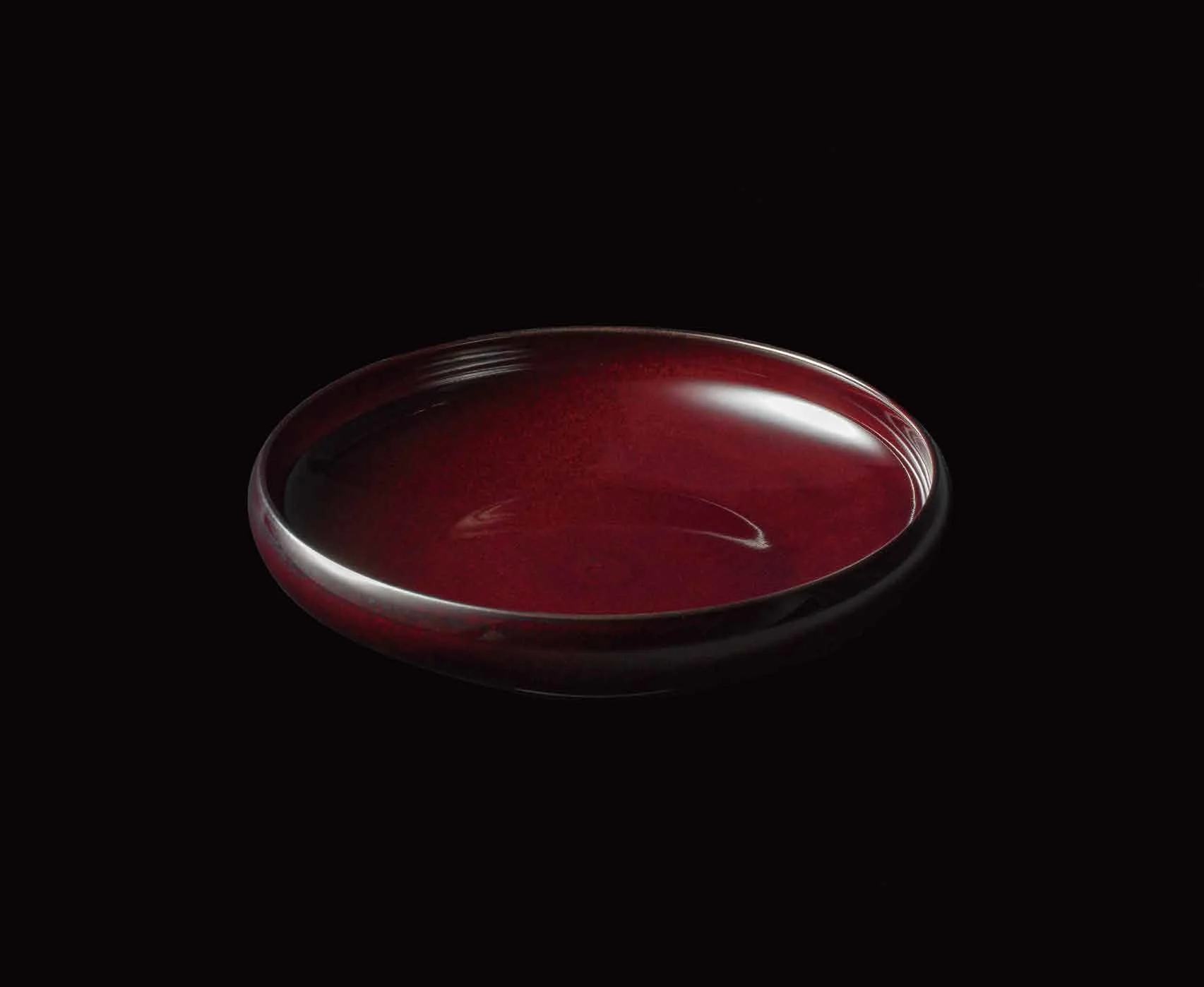 Tsudoi Crimson Round Bowl - Image 5