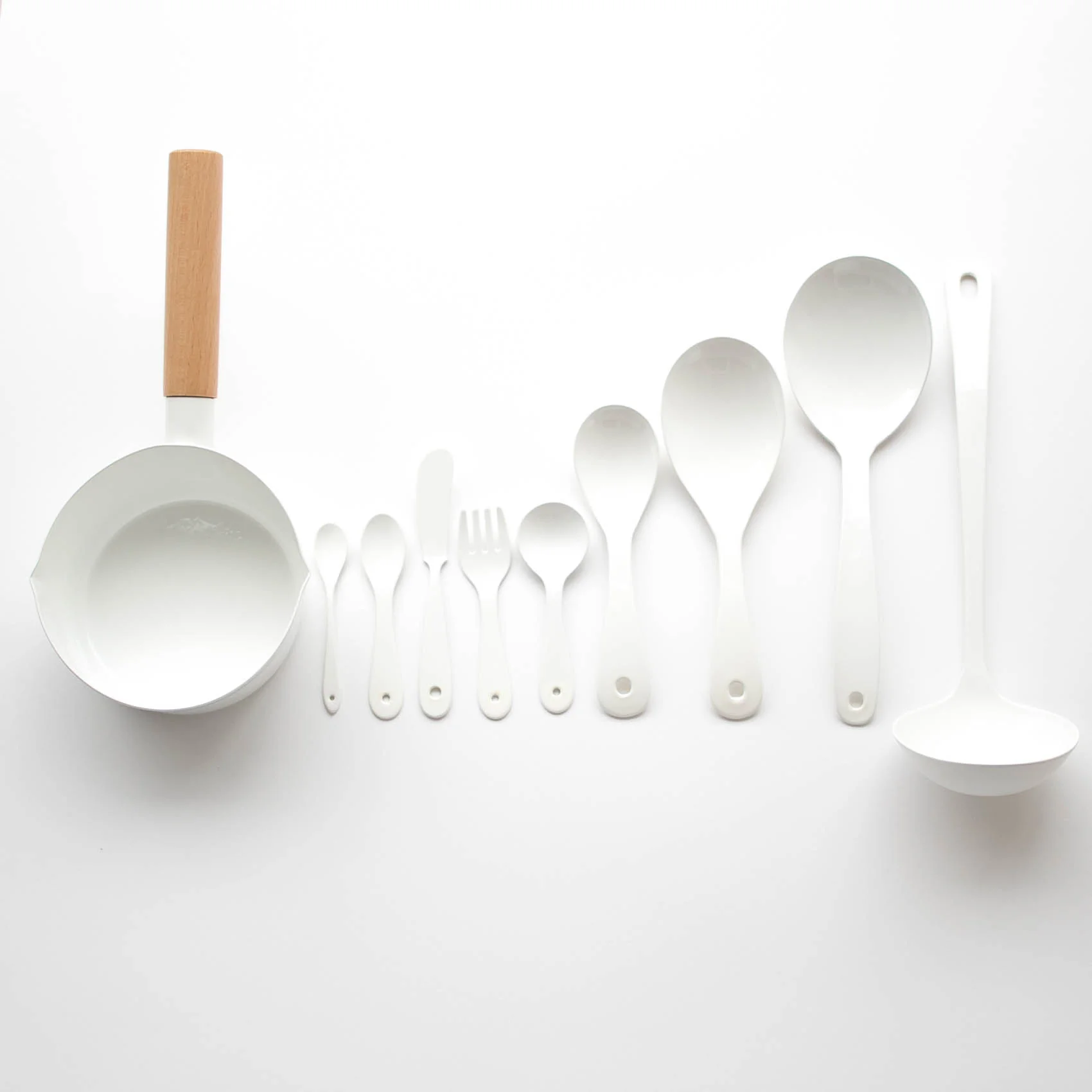 Enamelware Deep Ladle - Image 3