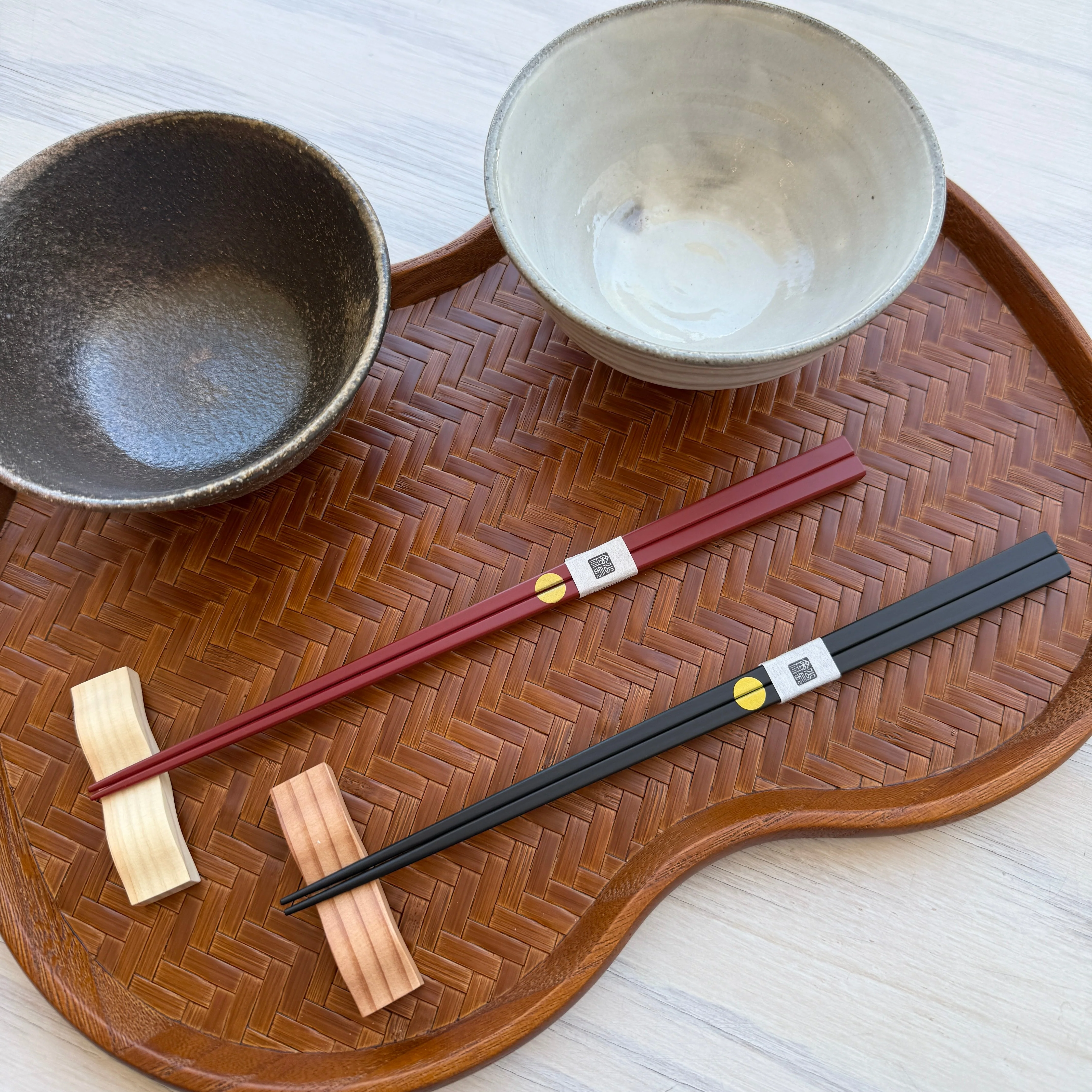 Enso Bamboo Chopsticks Gift Set in Kiri Wood Box - Image 10