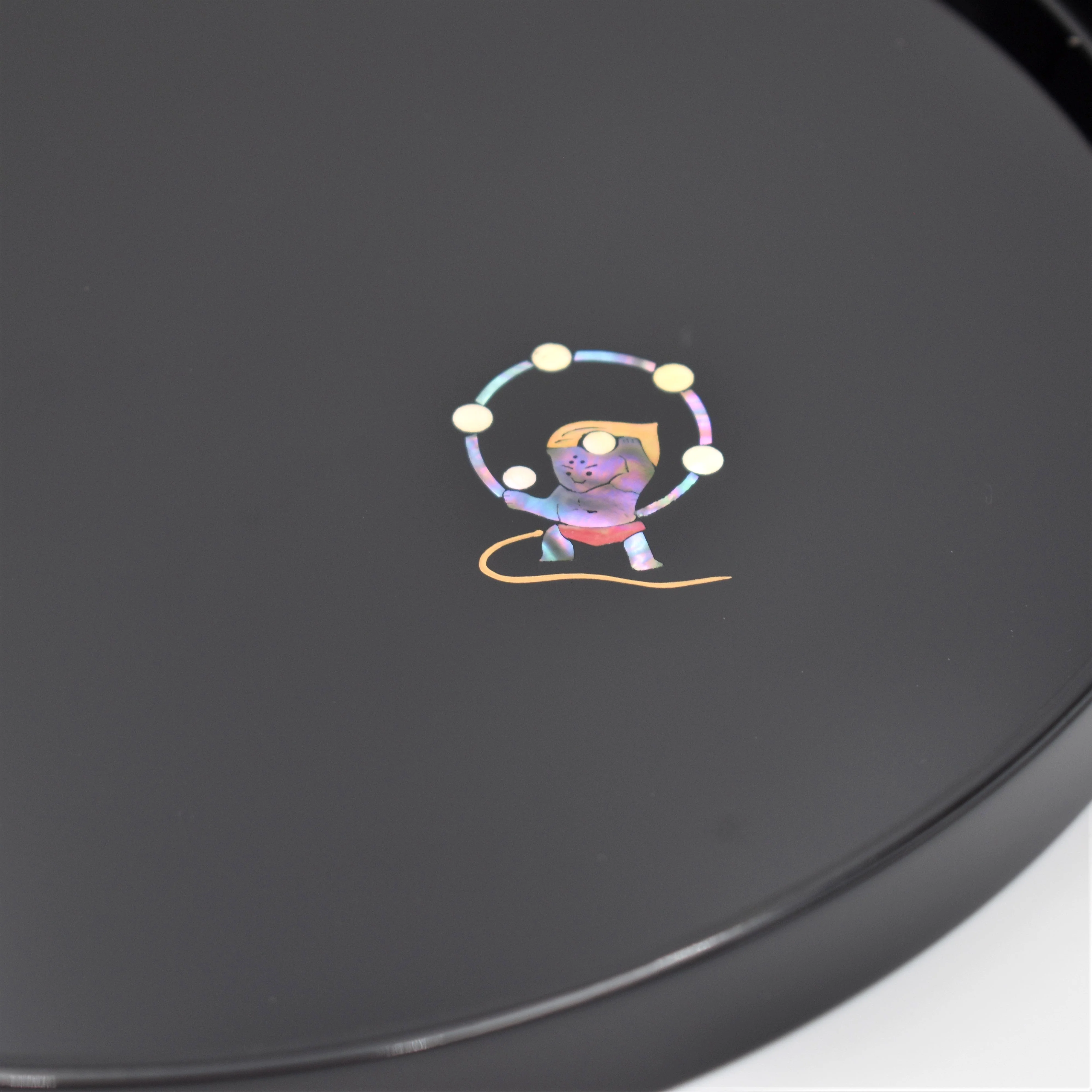 Fujin-Raijin Round Tray - Image 4