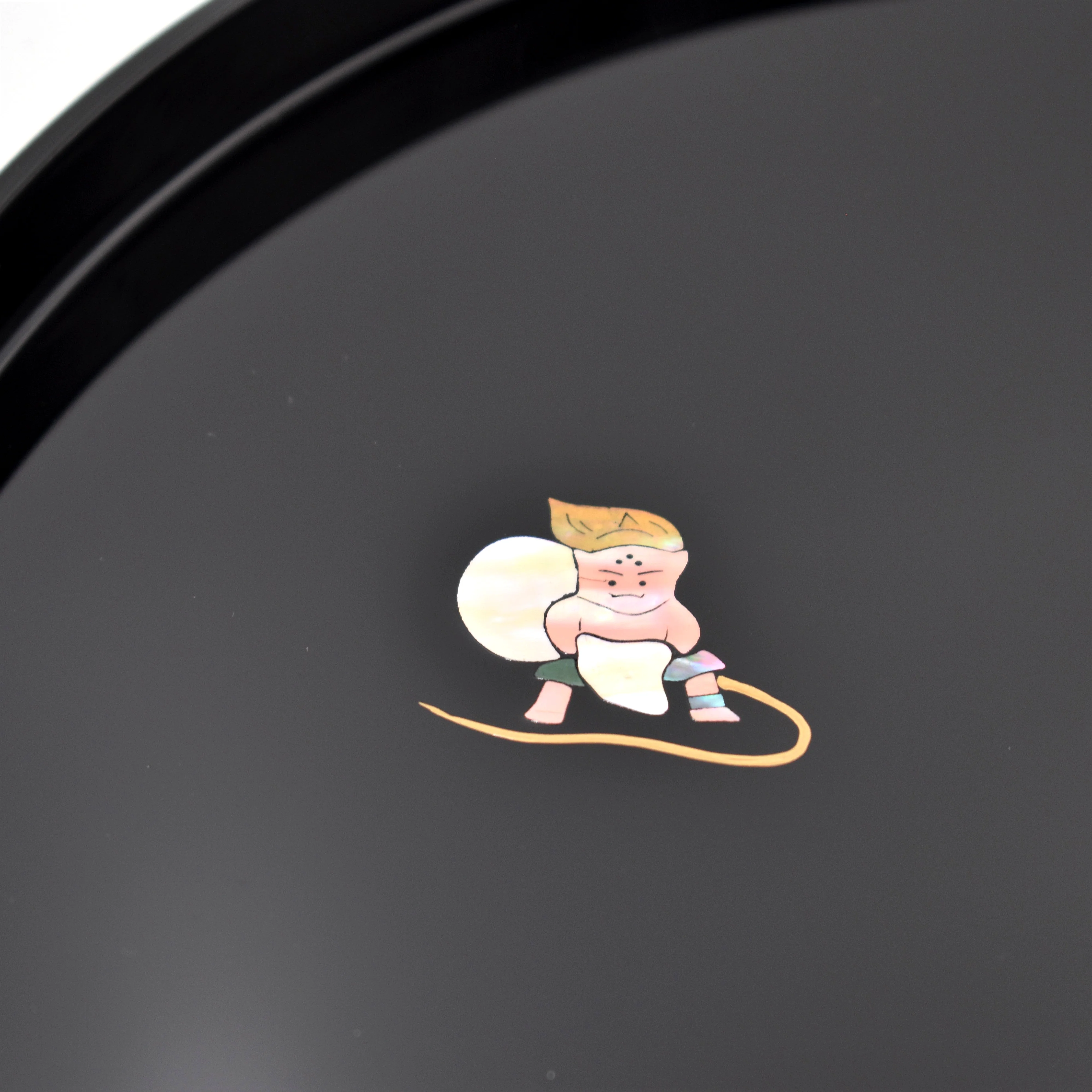 Fujin-Raijin Round Tray - Image 5