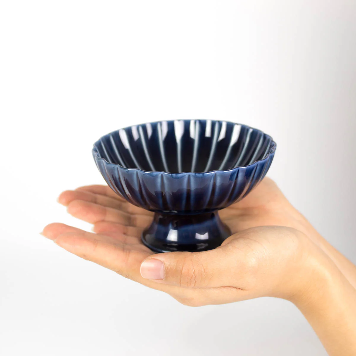 Giyaman Aizome Blue Upland Dessert Cup - Image 3