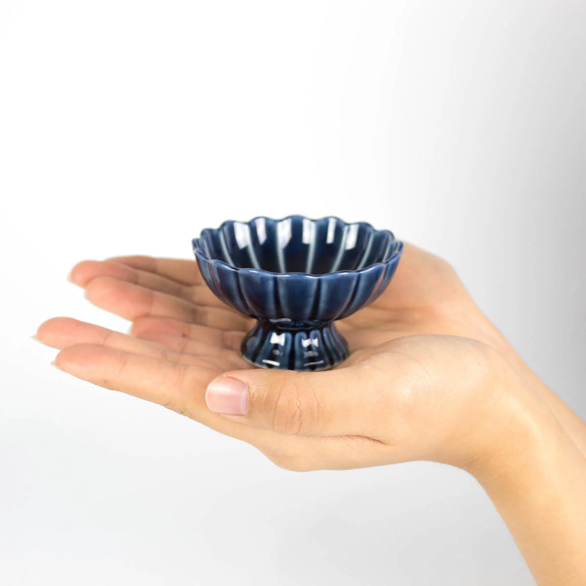 Giyaman Aizome Blue Upland Dessert Cup - Image 5