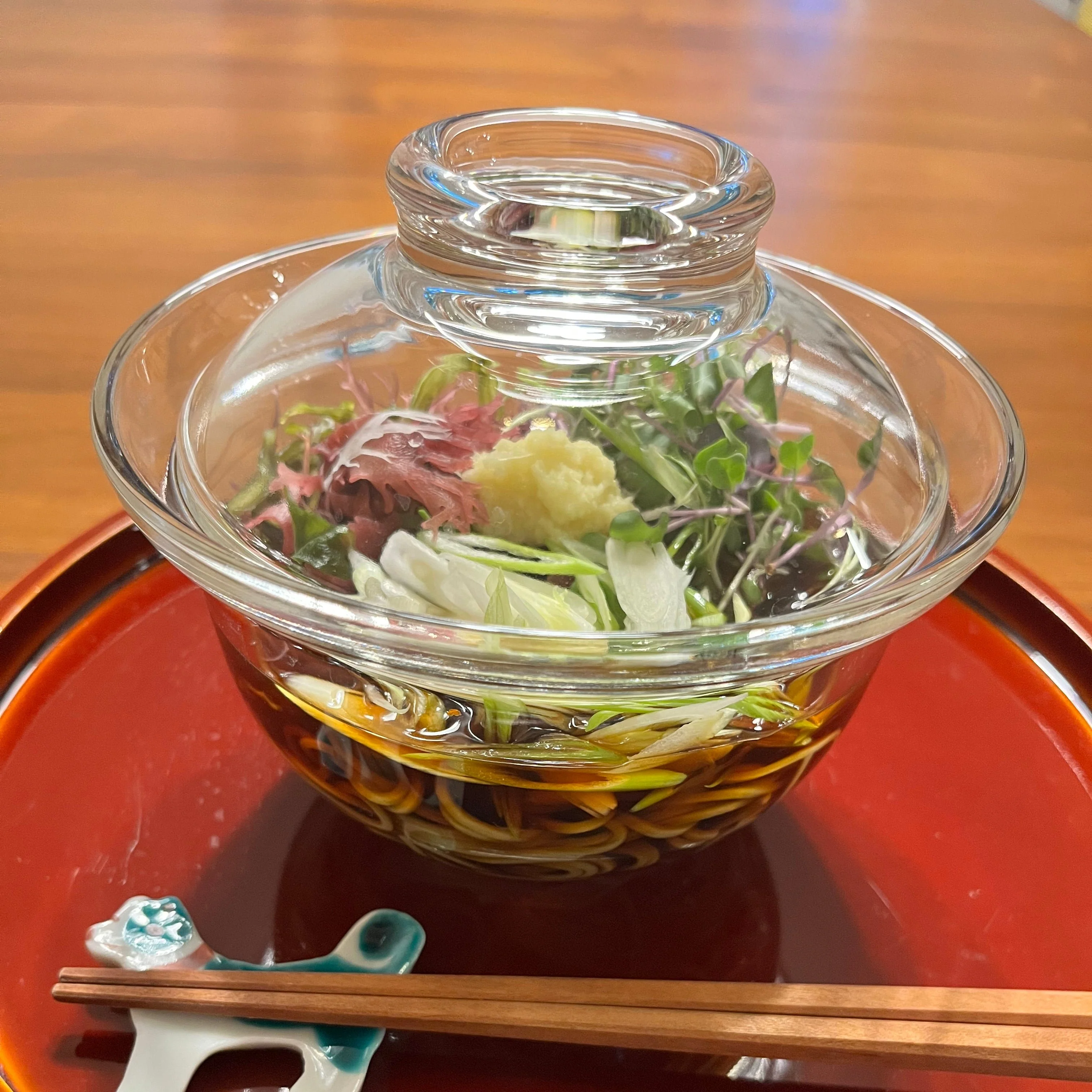Glass Donburi Bowl with Lid - Image 7
