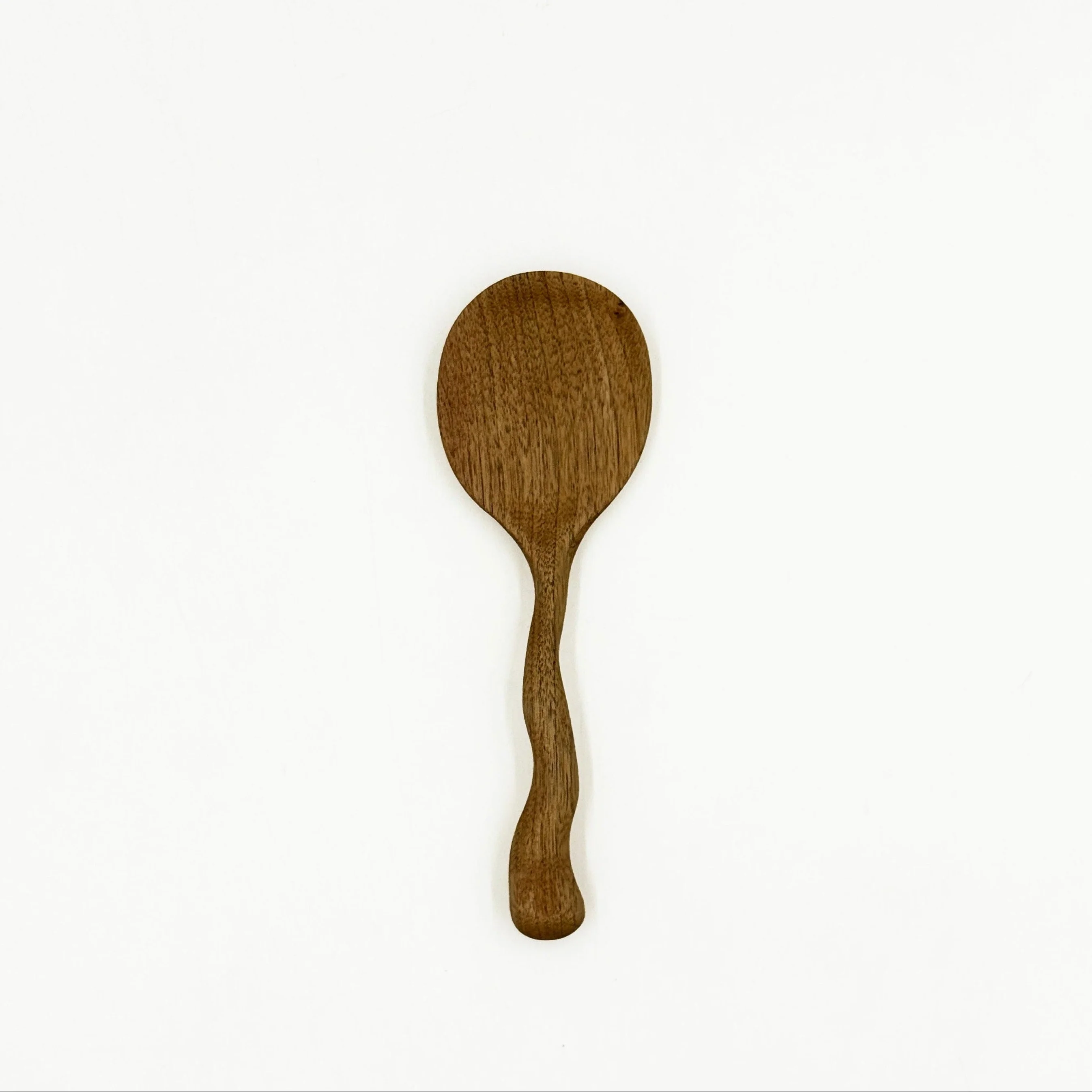 Hand-Carved Hida Natural Wood Rice Paddle - Image 3