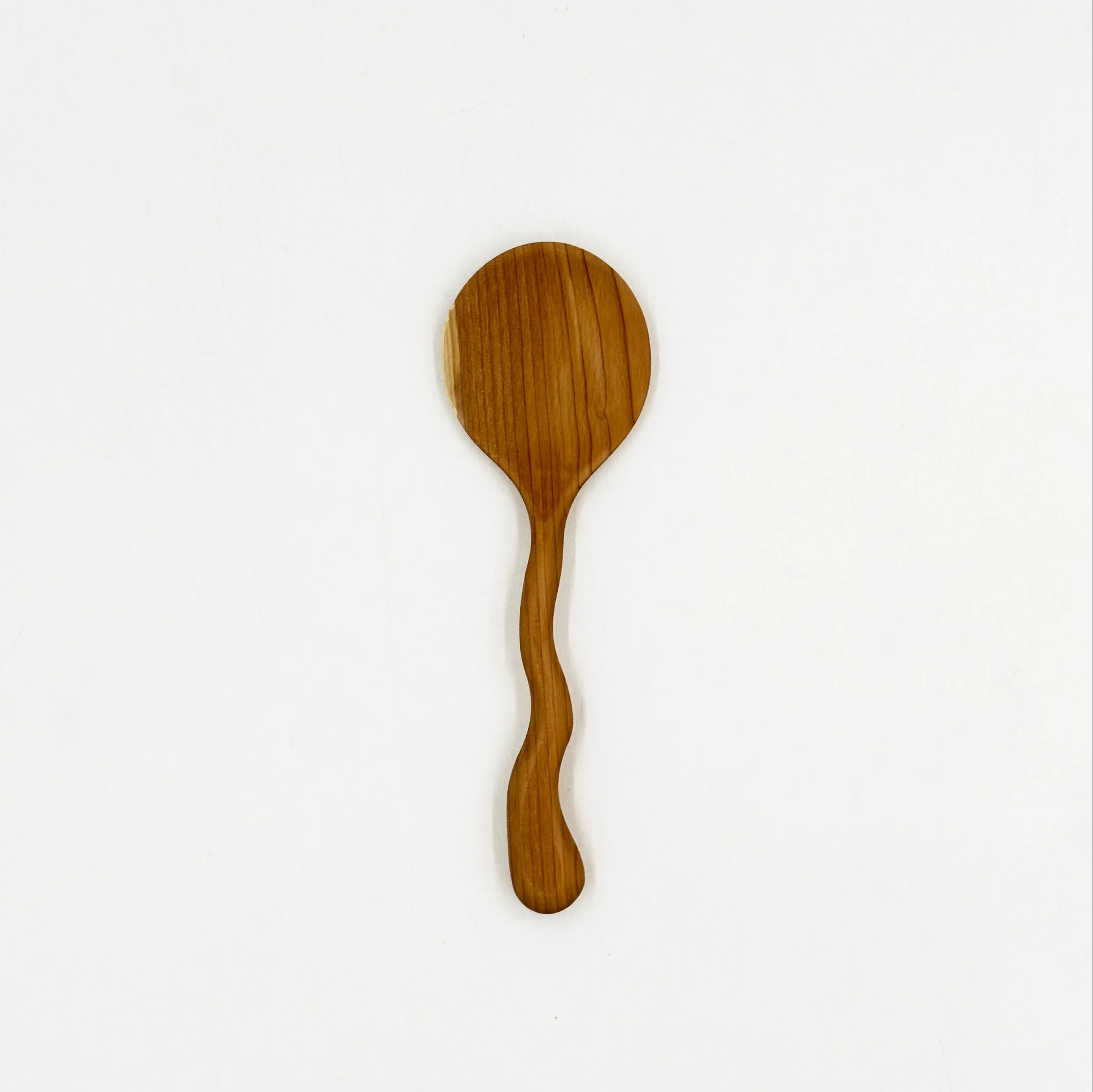 Hand-Carved Hida Natural Wood Rice Paddle - Image 5