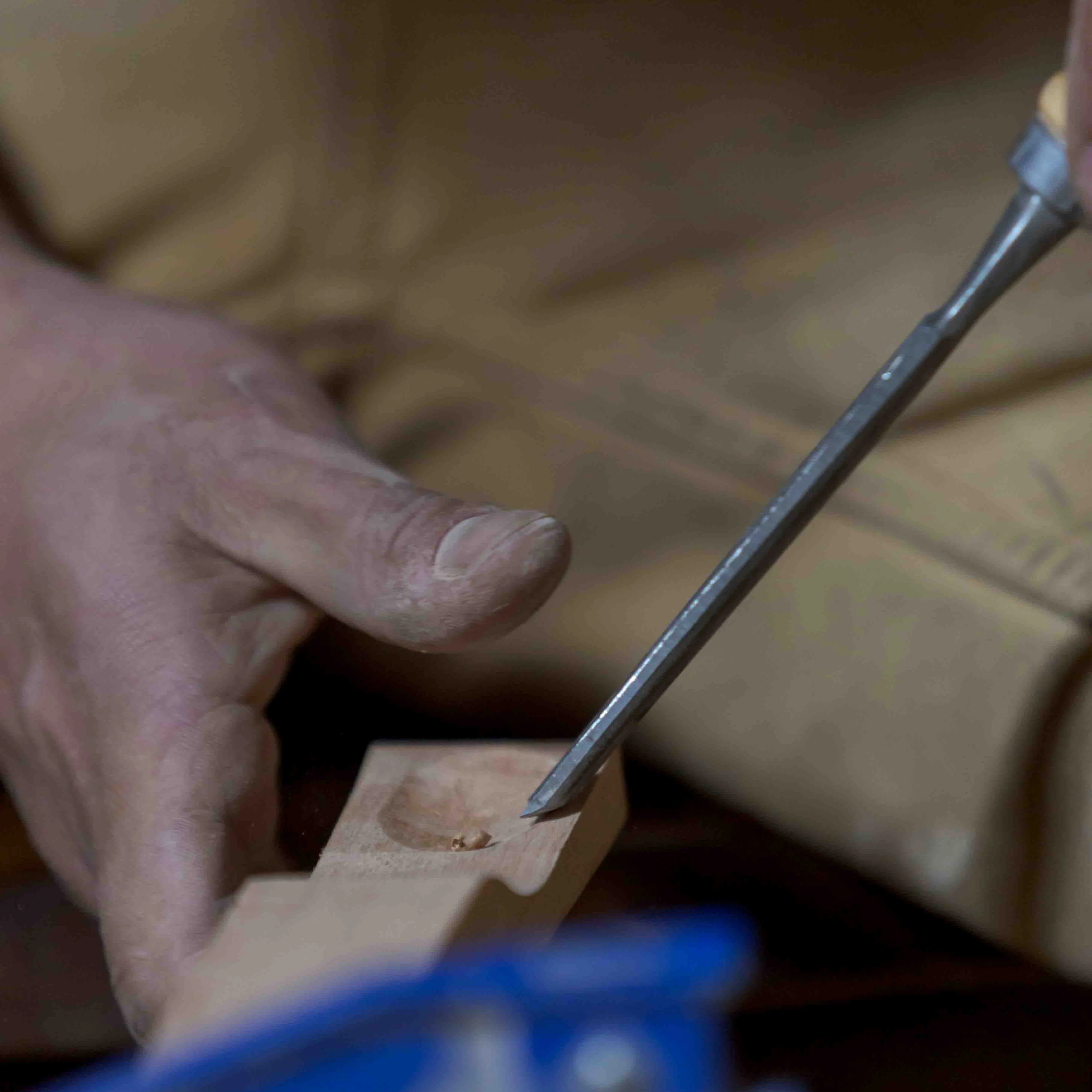 Hand-Carved Hida Natural Wood Spatula - Image 14