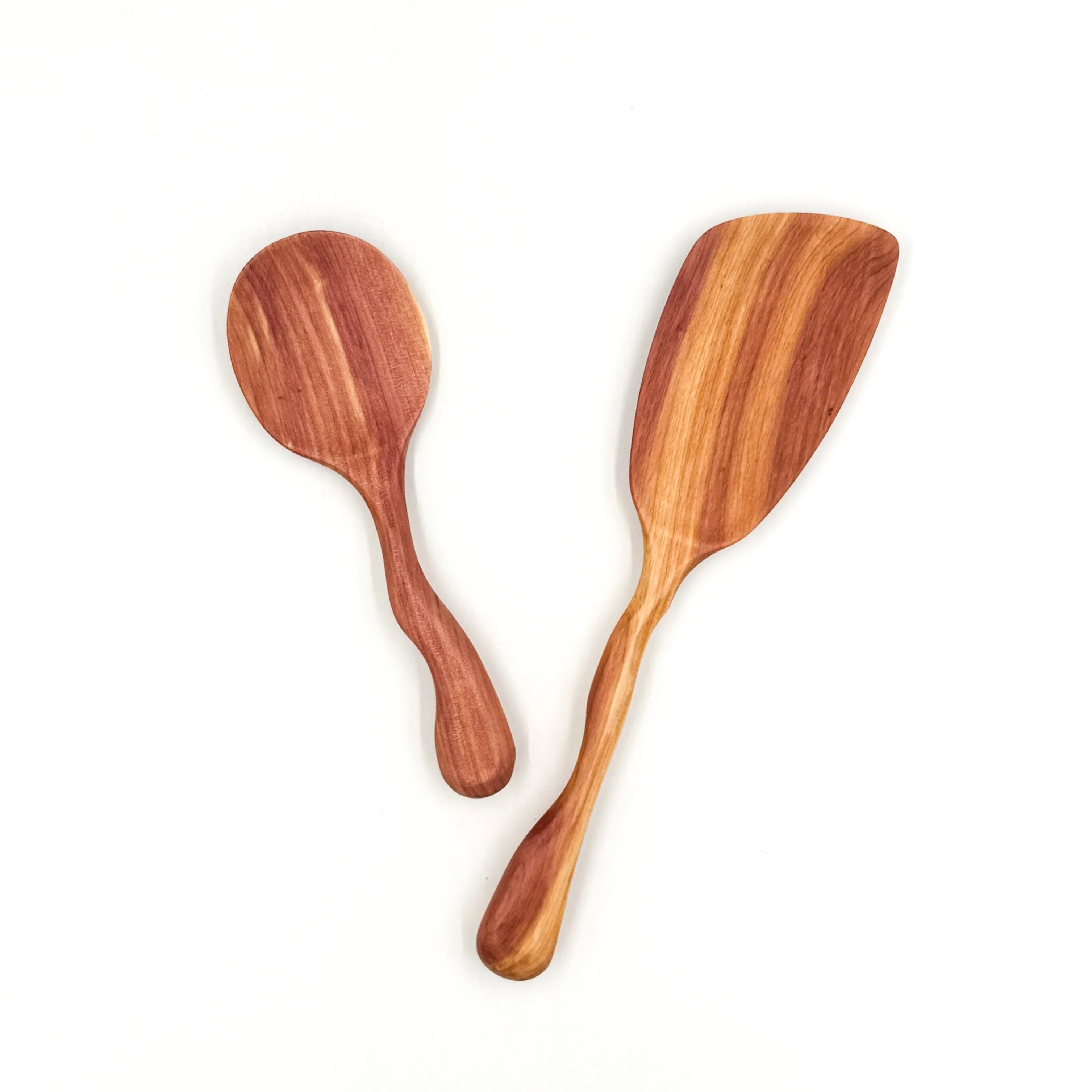 Hand-Carved Hida Natural Wood Spatula - Image 7