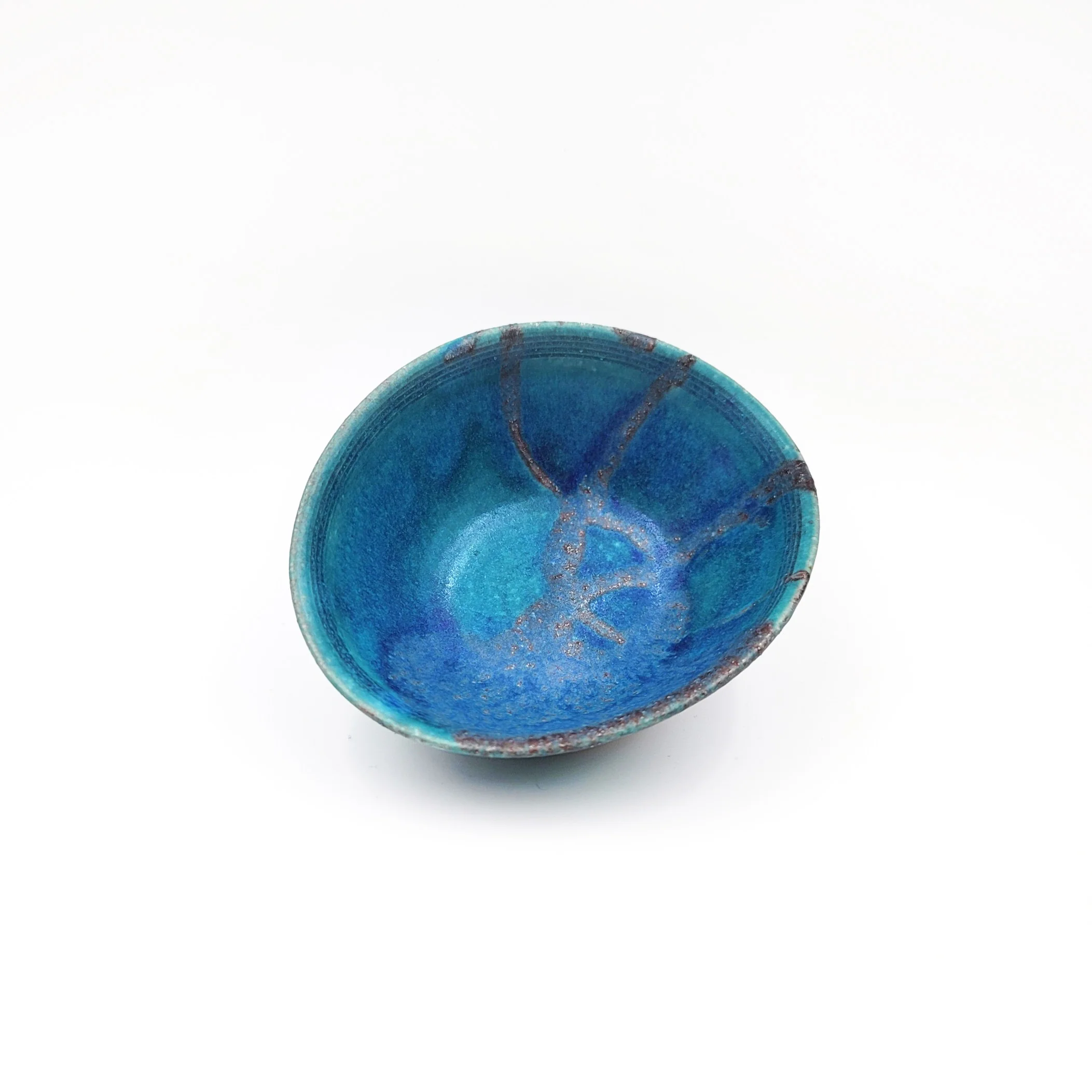 Hechimon Tsuyu-Kusa Asymmetrical Small Bowl - Image 3