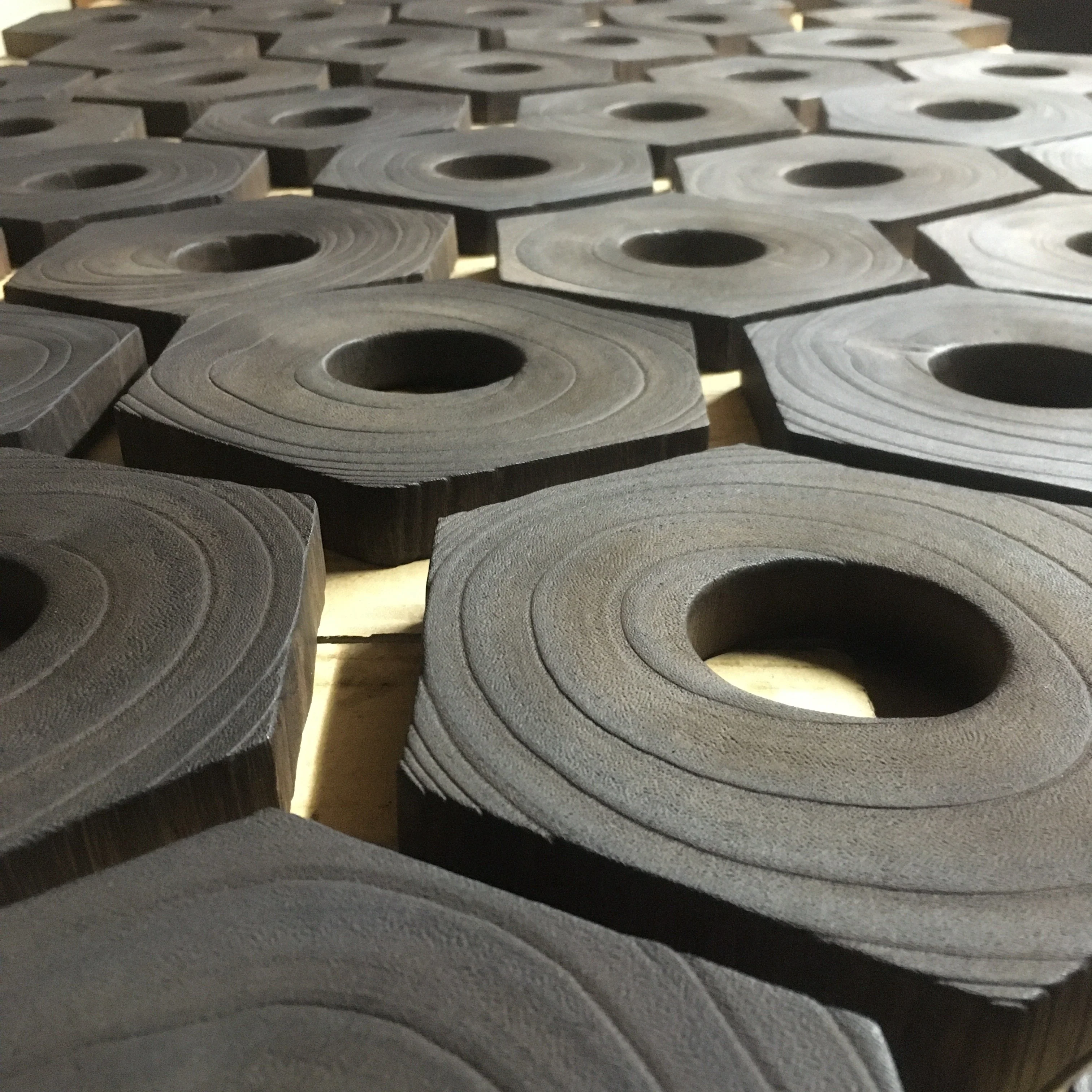 Hexagonal Paulownia Trivet - Image 19