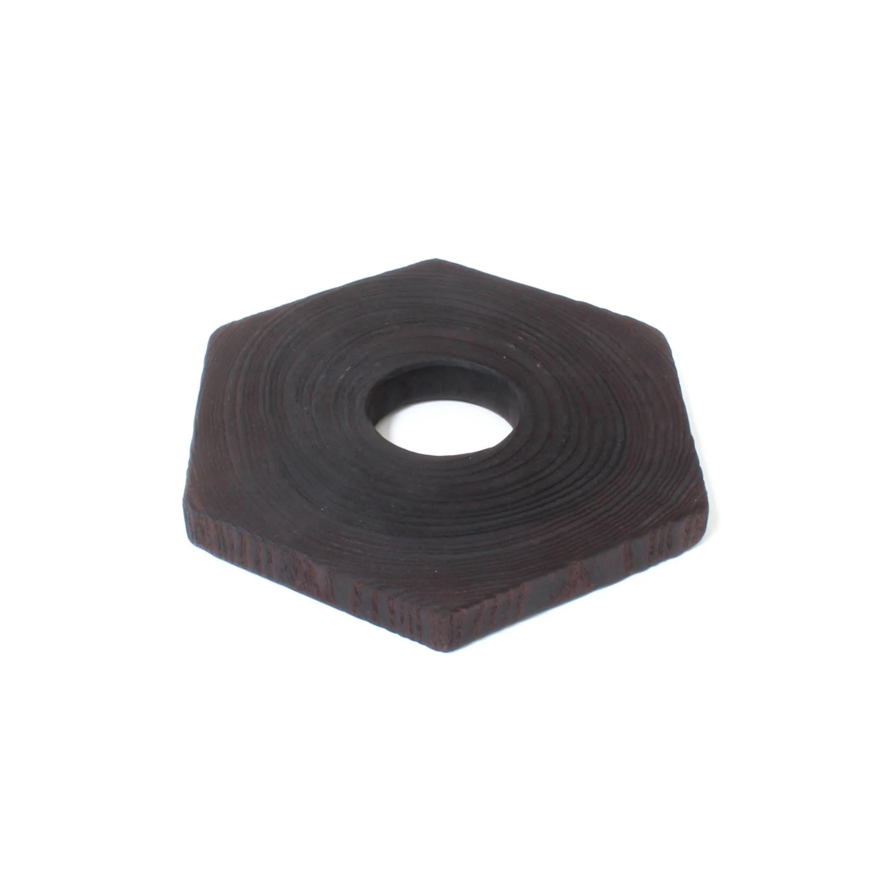 Hexagonal Paulownia Trivet - Image 3