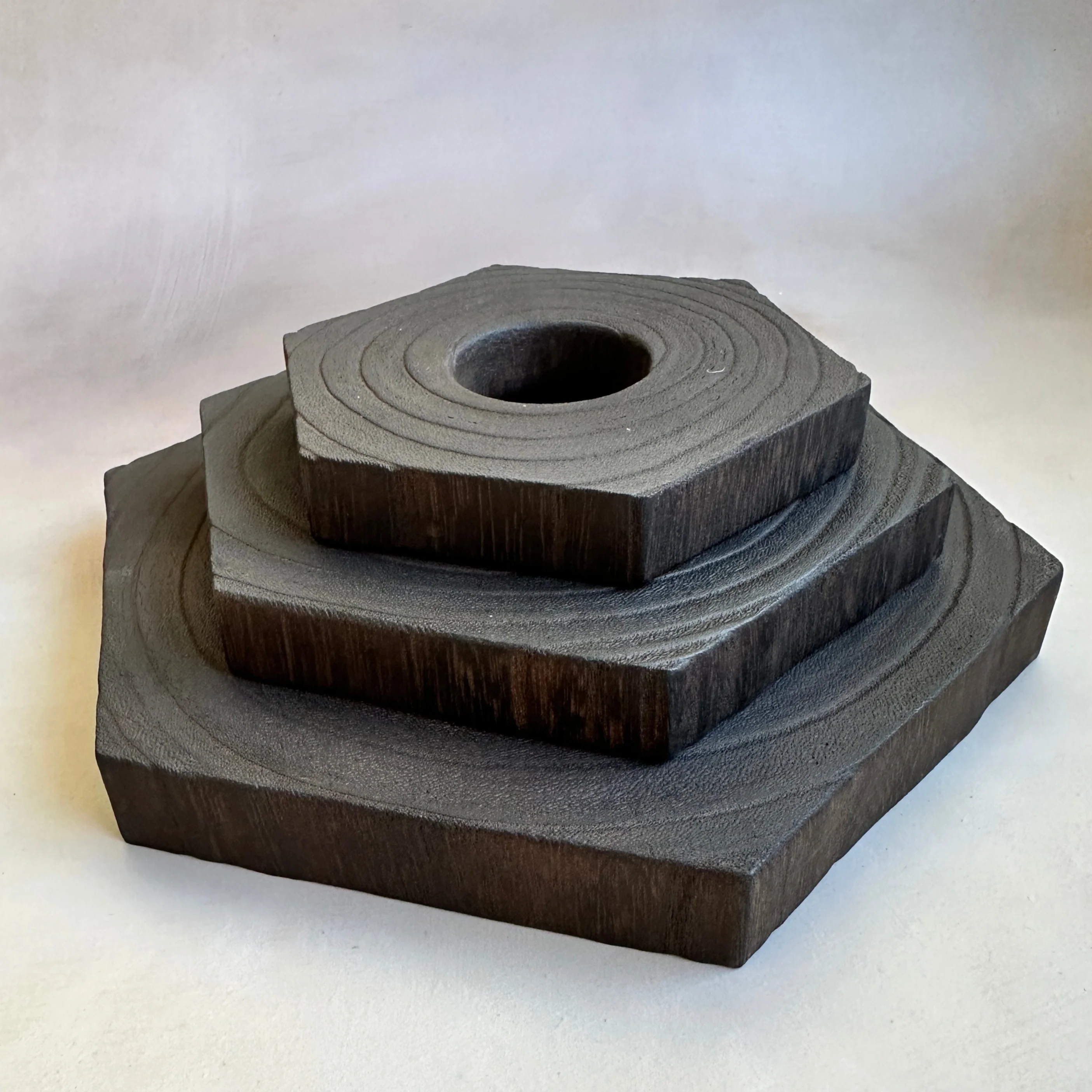 Hexagonal Paulownia Trivet - Image 4