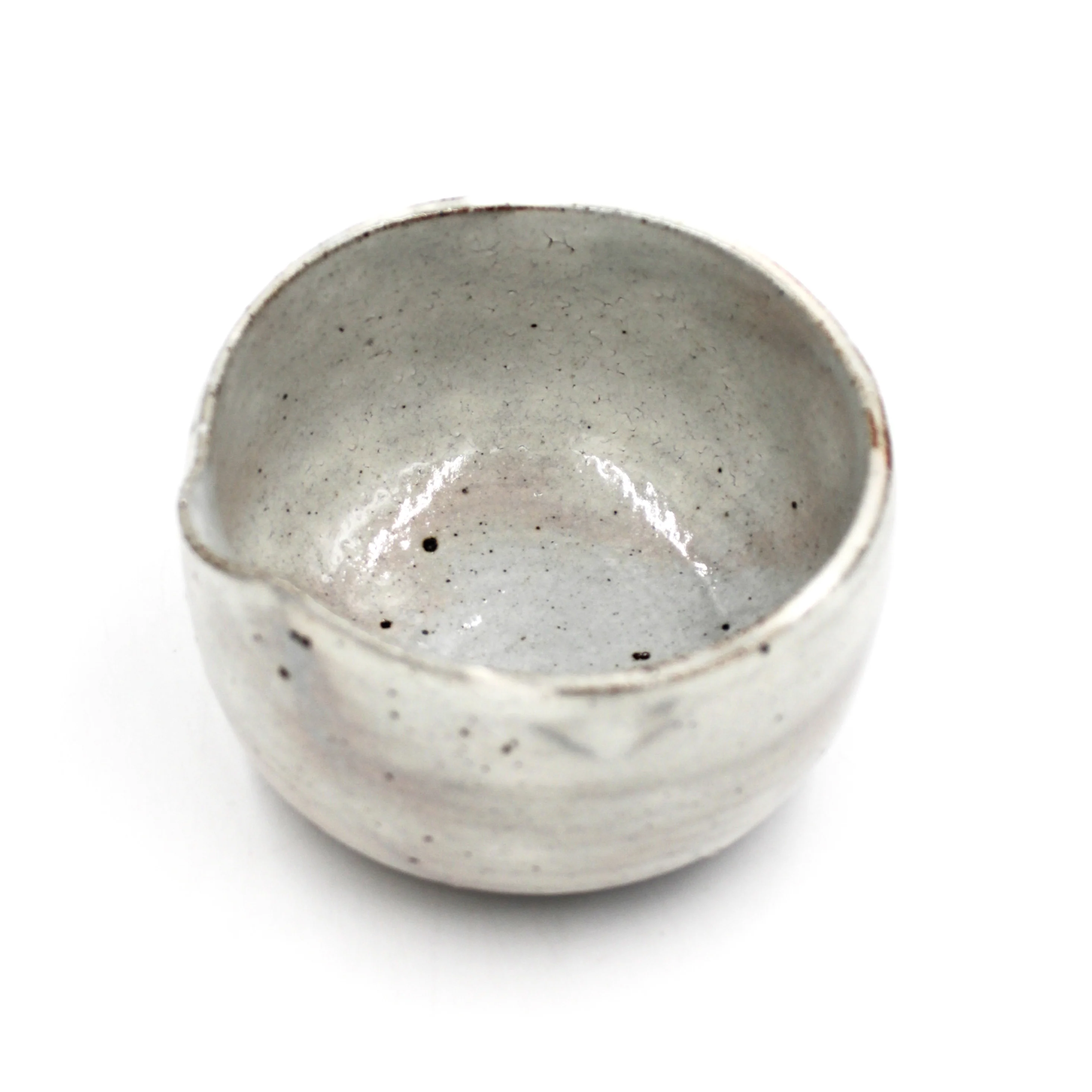 HYOZANGAMA Kohiki Katakuchi Spouted Matcha Bowl - Image 2