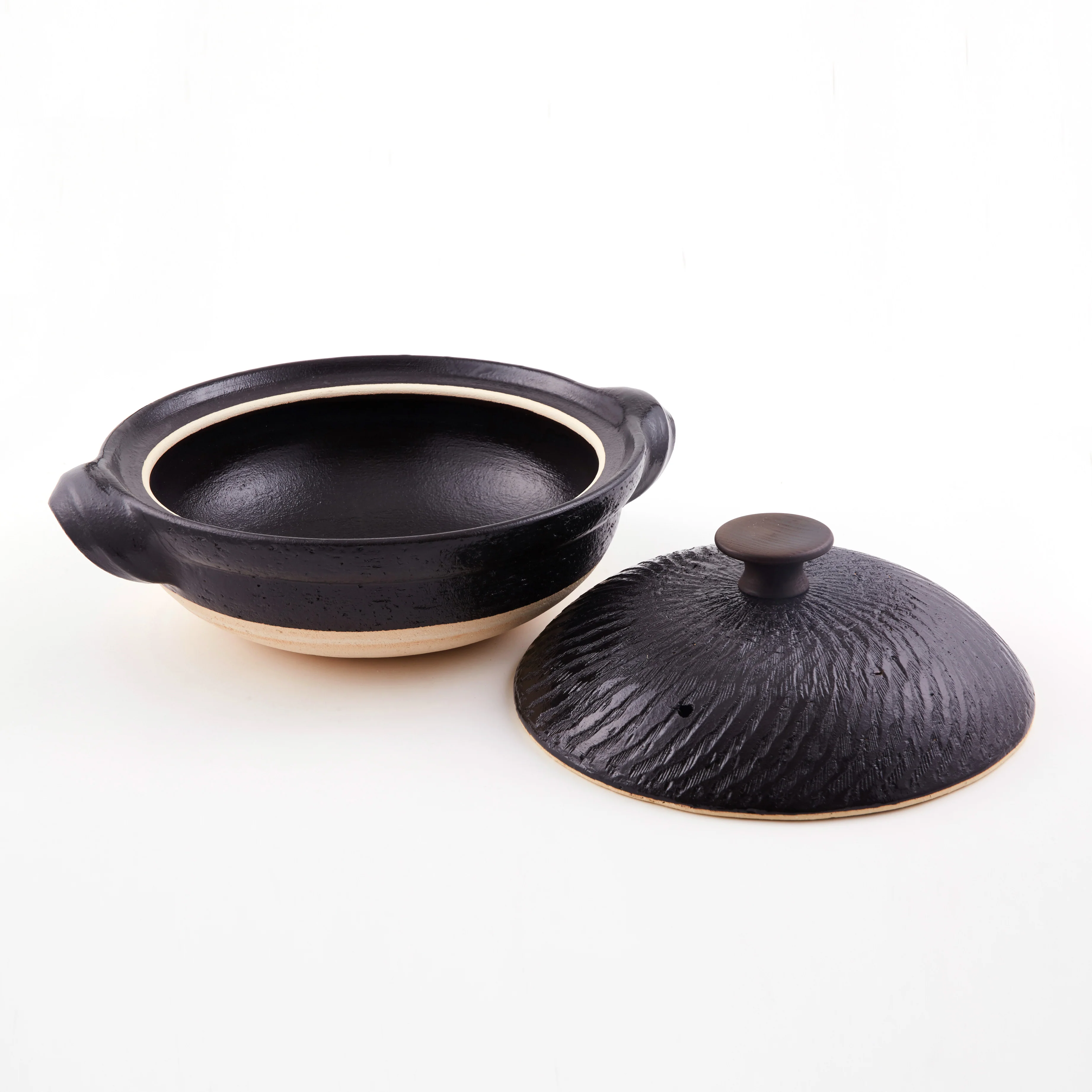 Kuro-Yu Wood Knob Donabe - Image 3