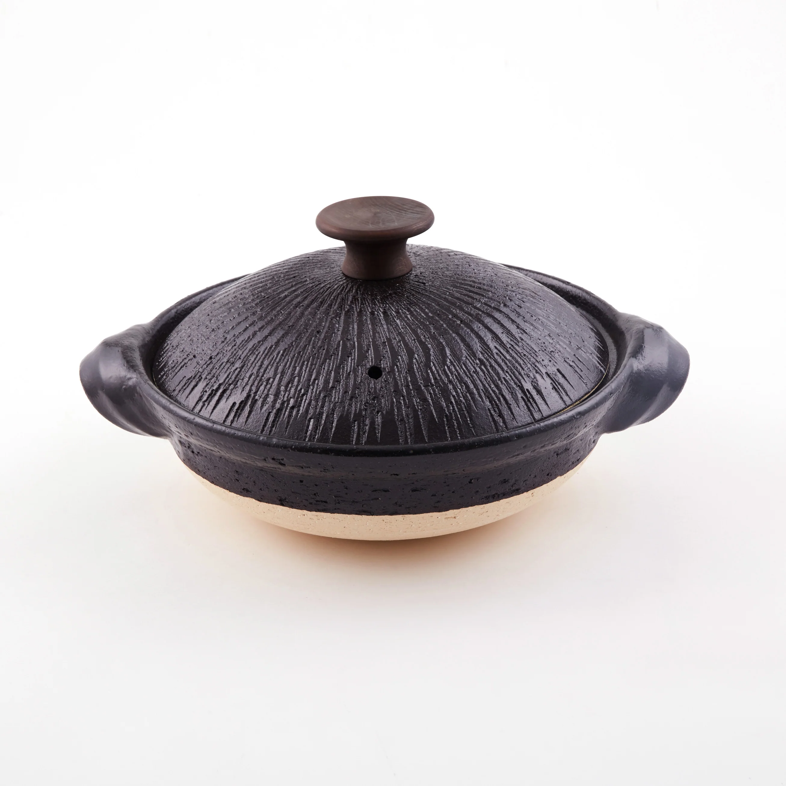 Kuro-Yu Wood Knob Donabe - Image 4