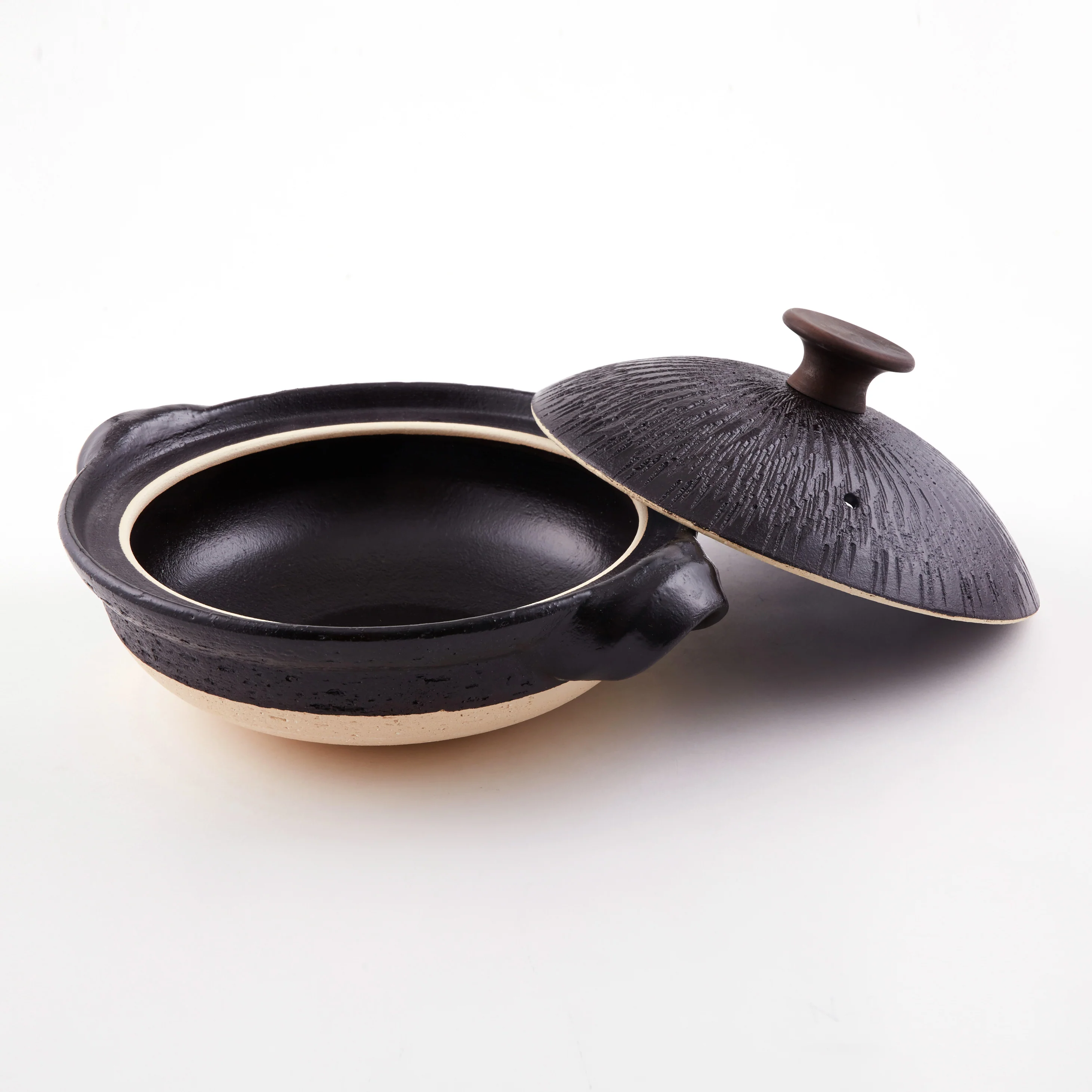 Kuro-Yu Wood Knob Donabe - Image 5