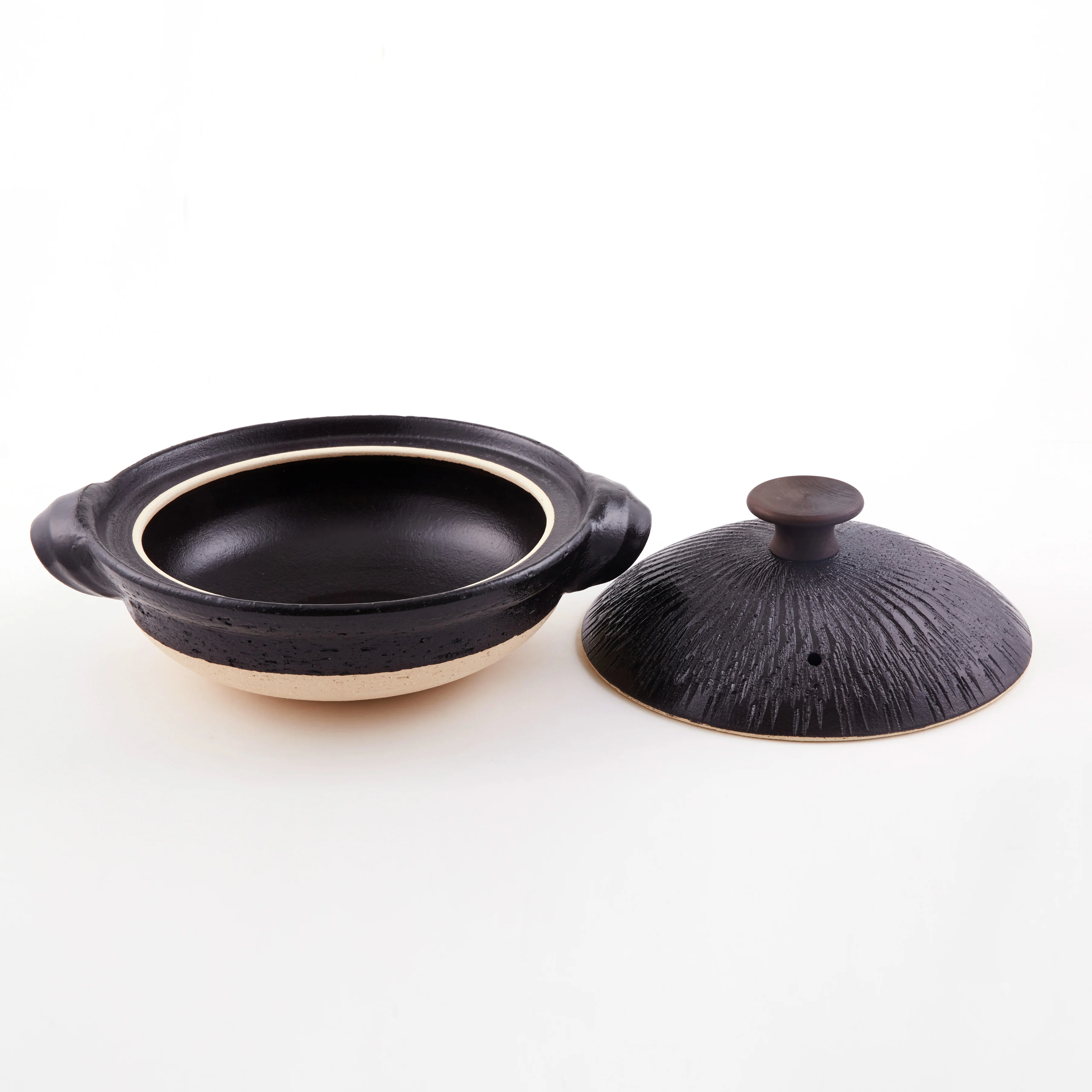 Kuro-Yu Wood Knob Donabe - Image 6
