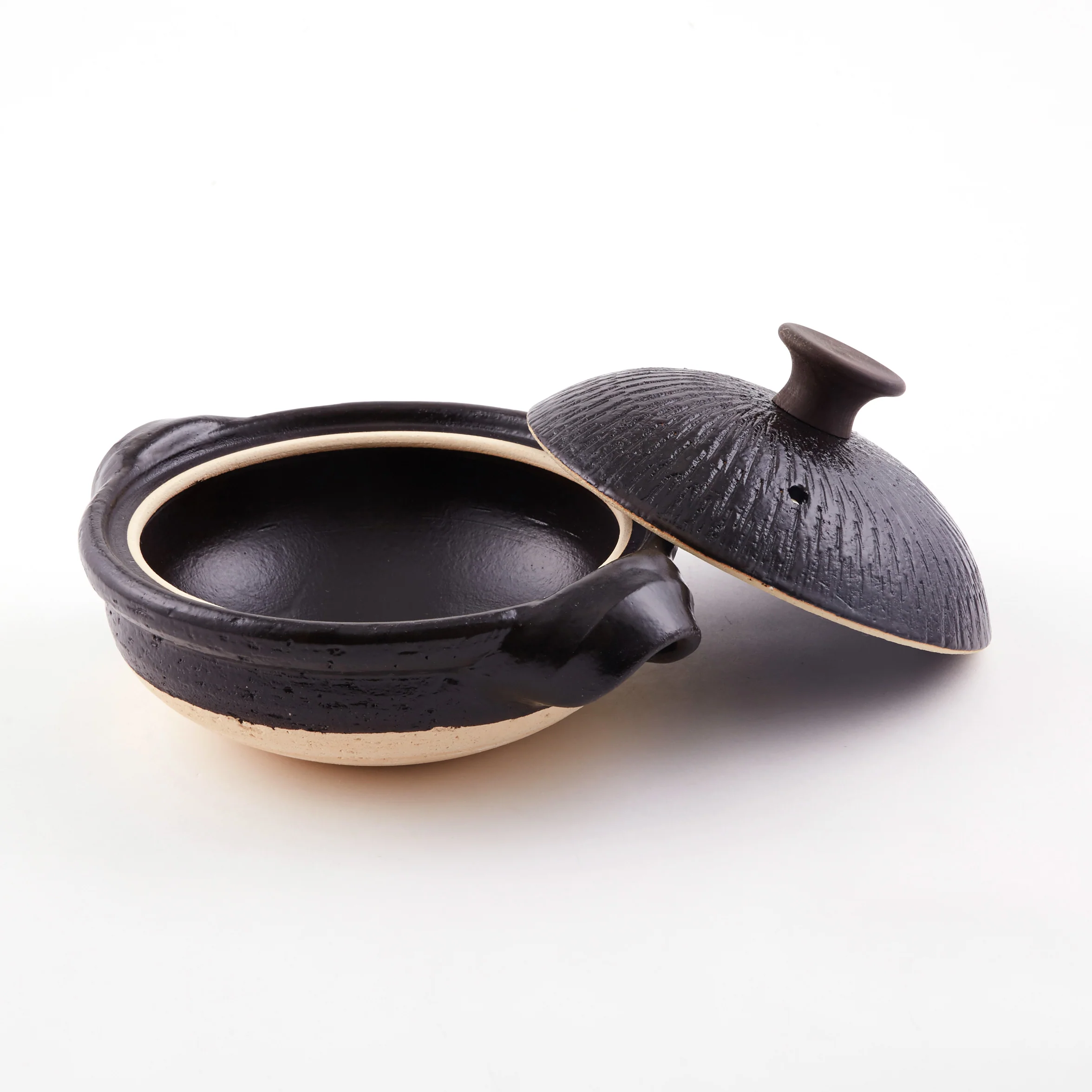 Kuro-Yu Wood Knob Donabe - Image 8