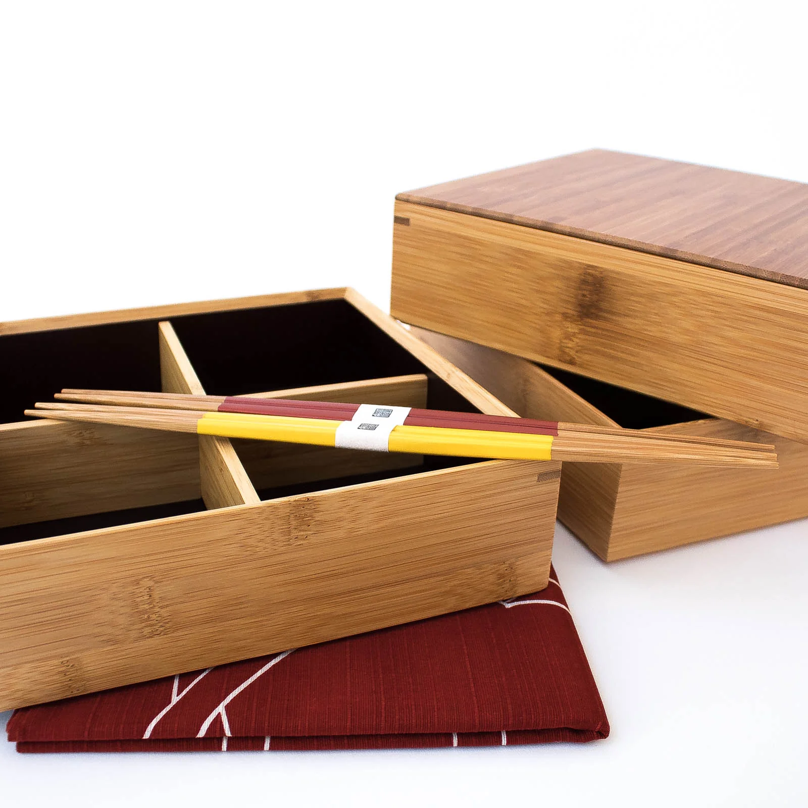 Kyoto Bamboo Jubako Box - Image 3