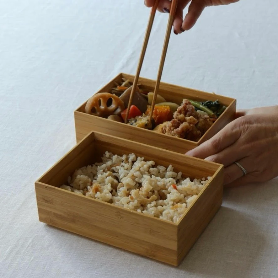 Kyoto Bamboo Bento Box (Rectangular) - Image 10