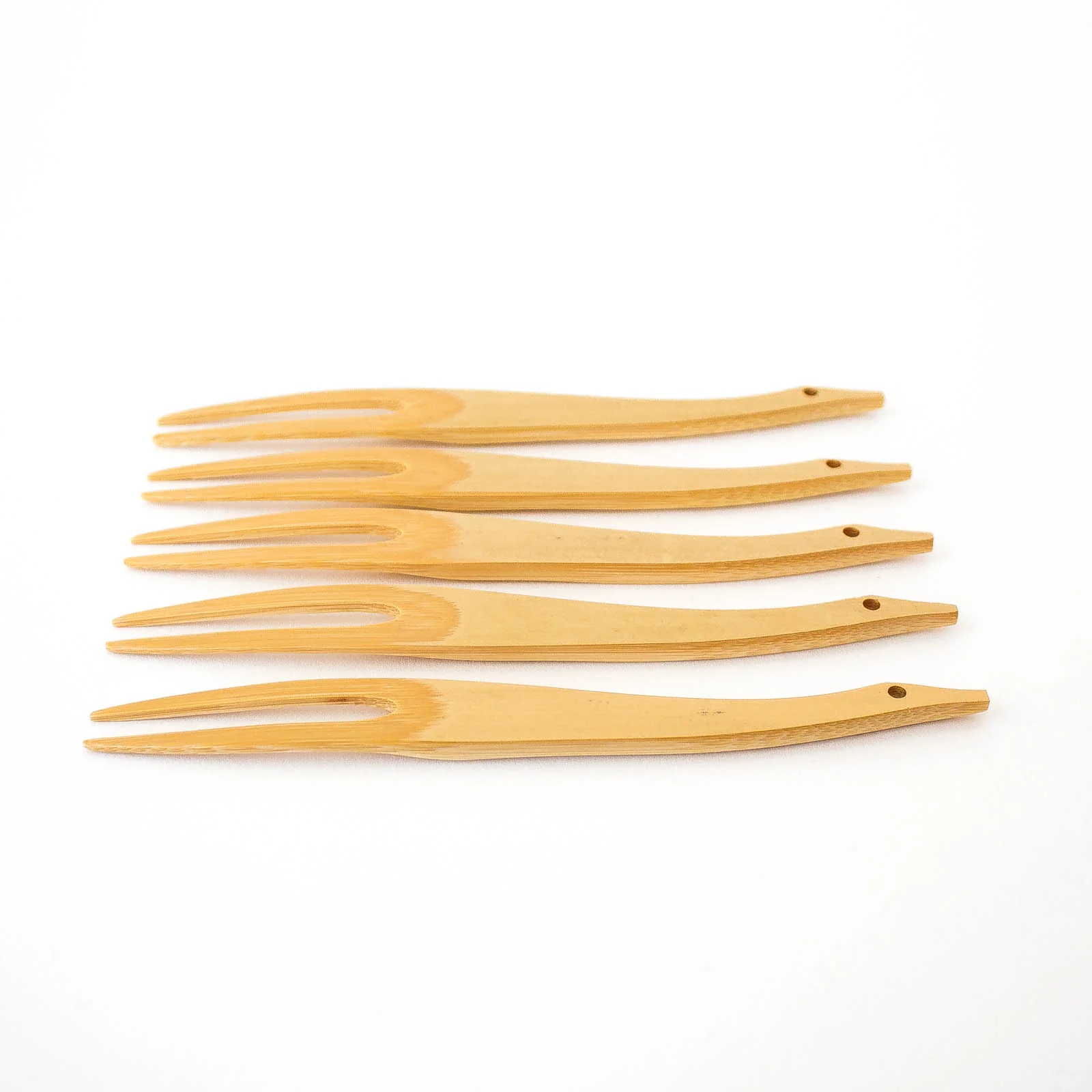 Kyoto Bamboo Tori Dessert Fork (Set of 5) - Image 5
