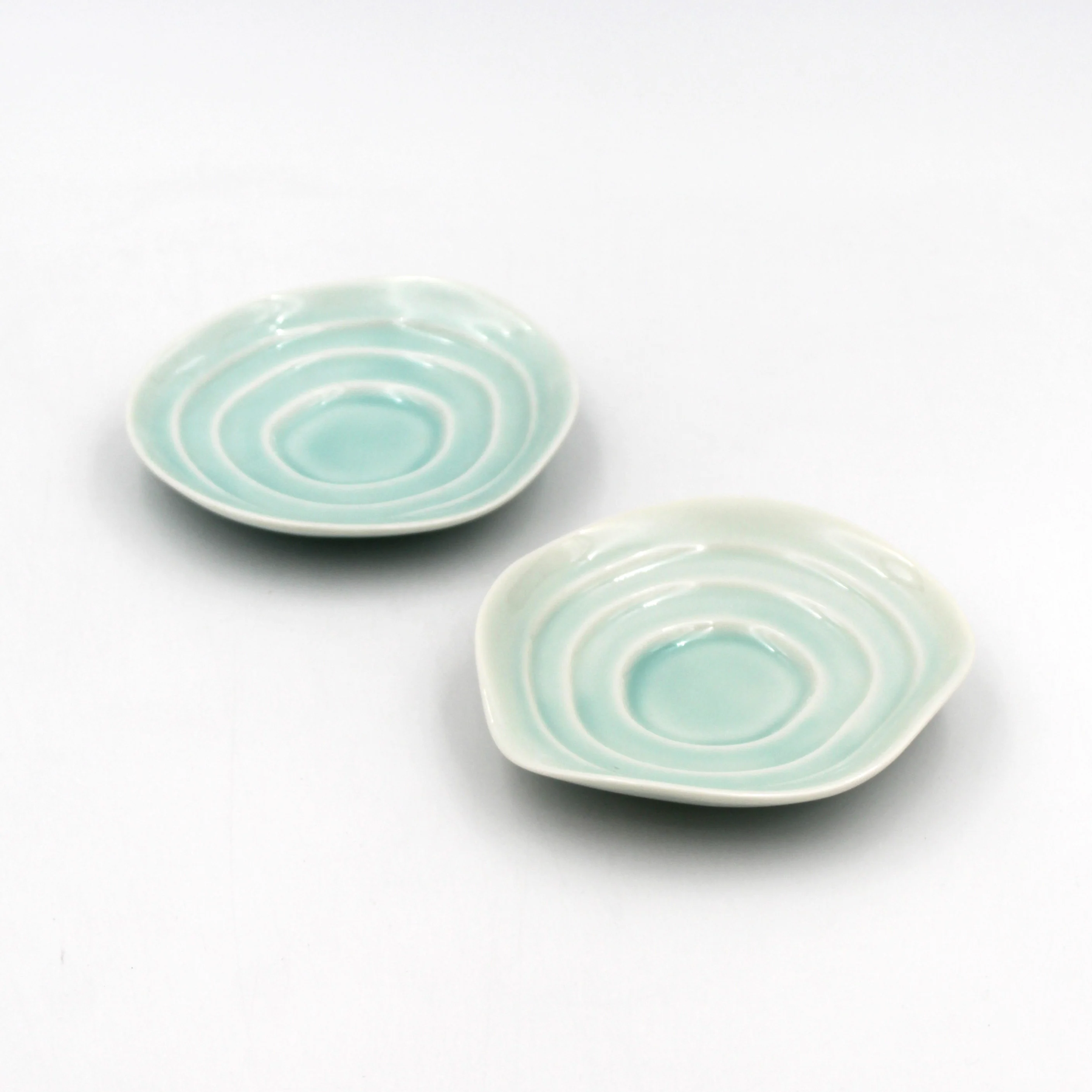 Lotus Bluegreen Soy Sauce Saucer - Image 3
