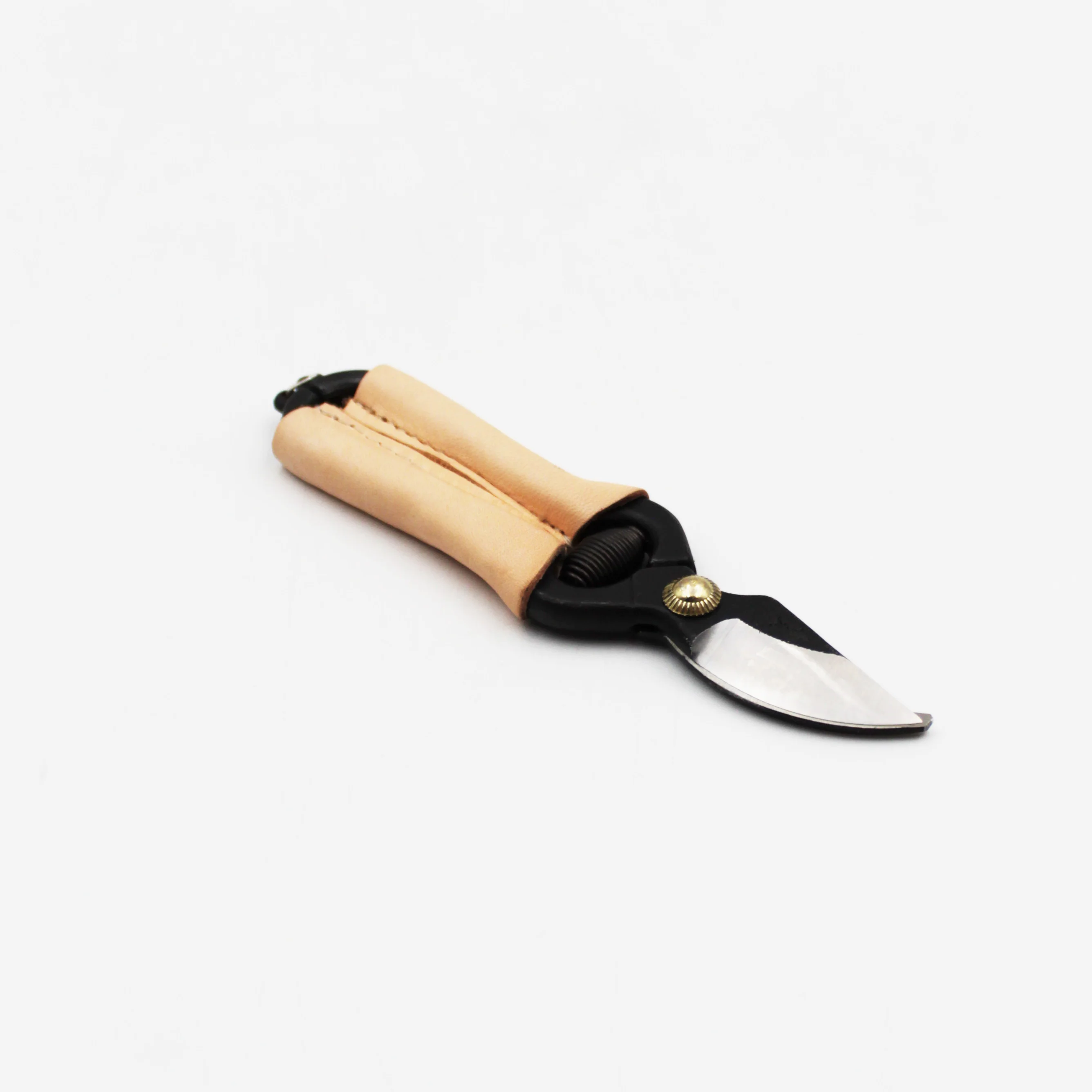 Mini Pruning Shears with Leather Handles - Image 2