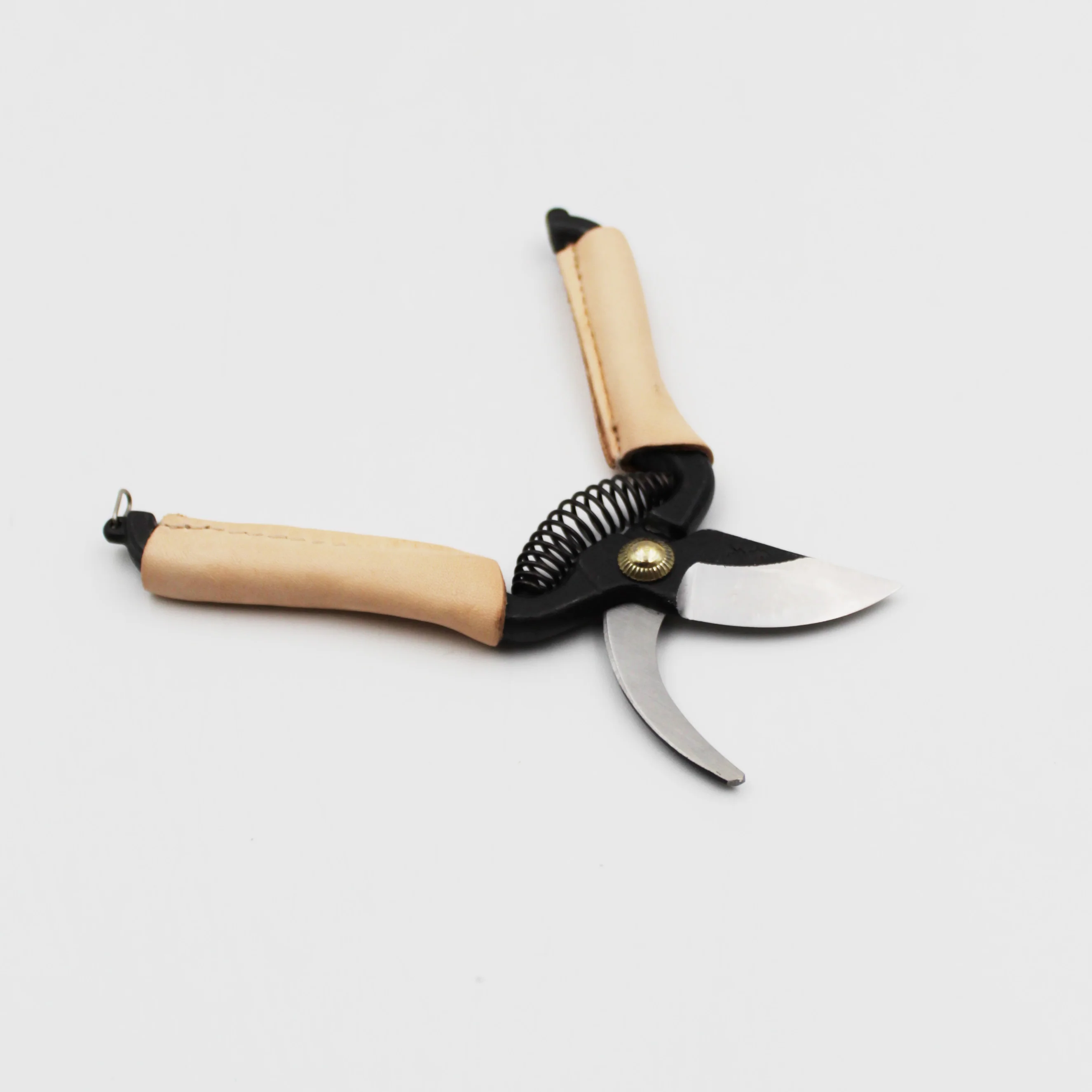 Mini Pruning Shears with Leather Handles - Image 3