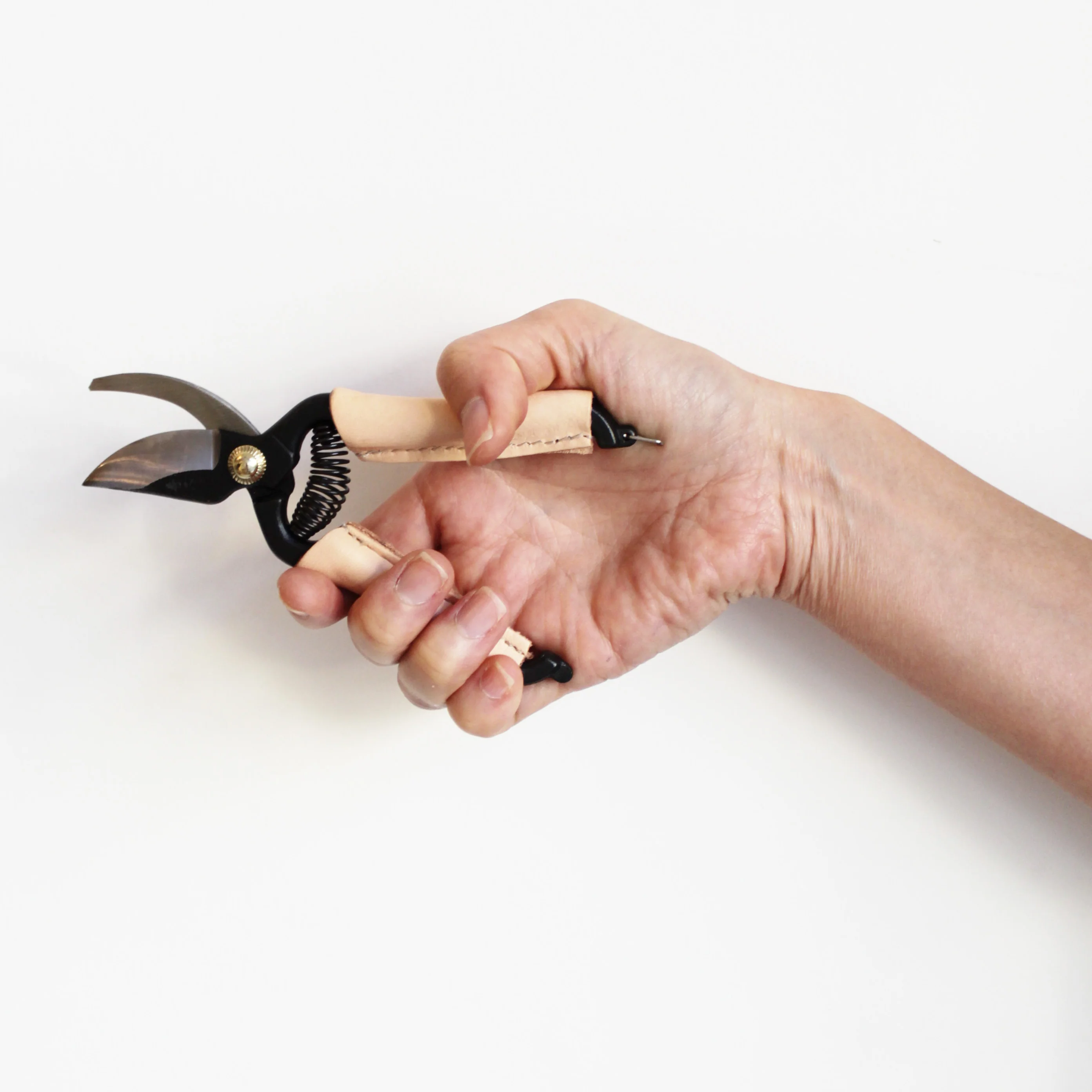 Mini Pruning Shears with Leather Handles - Image 6