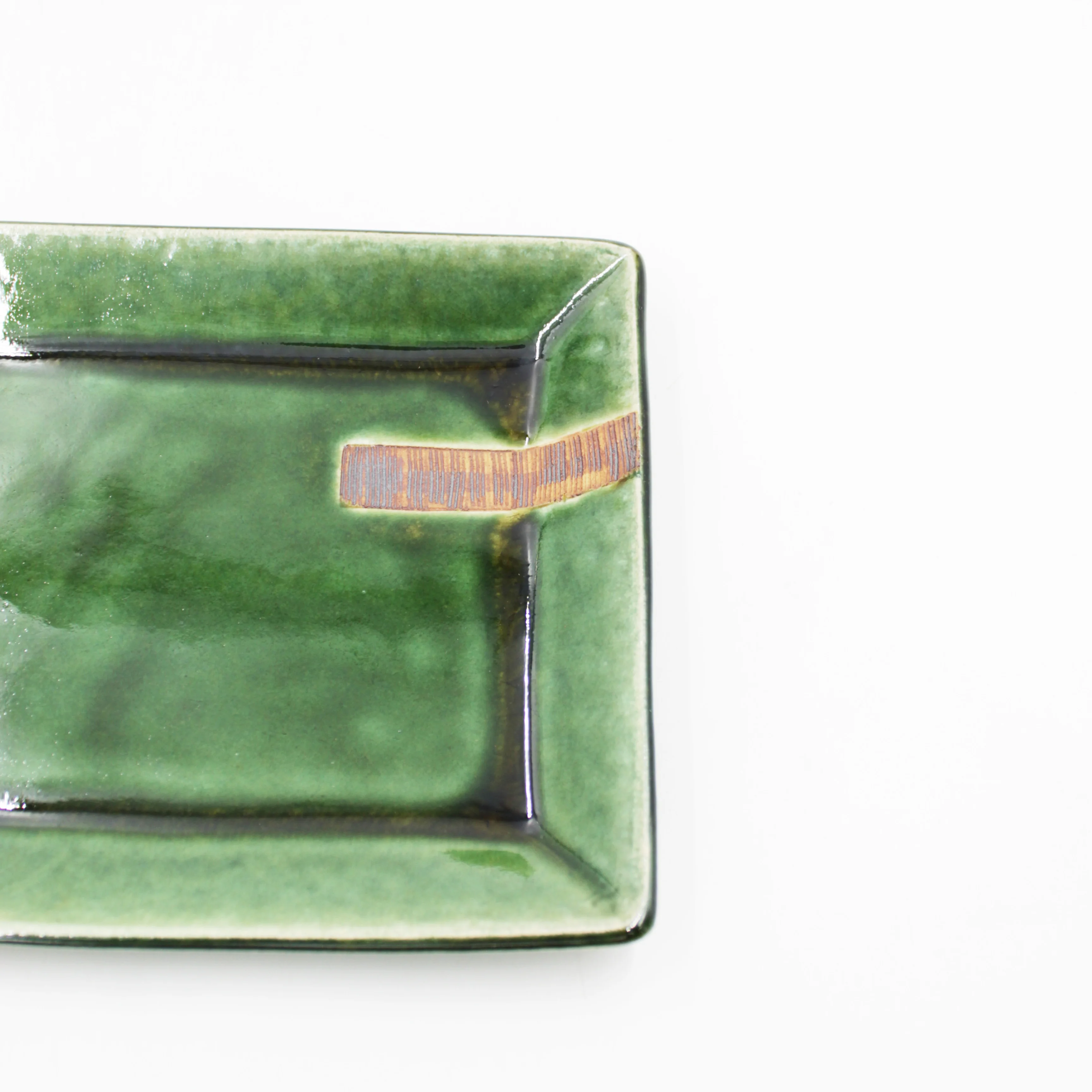 Oribe-Kushime Rectangular Plate - Image 3