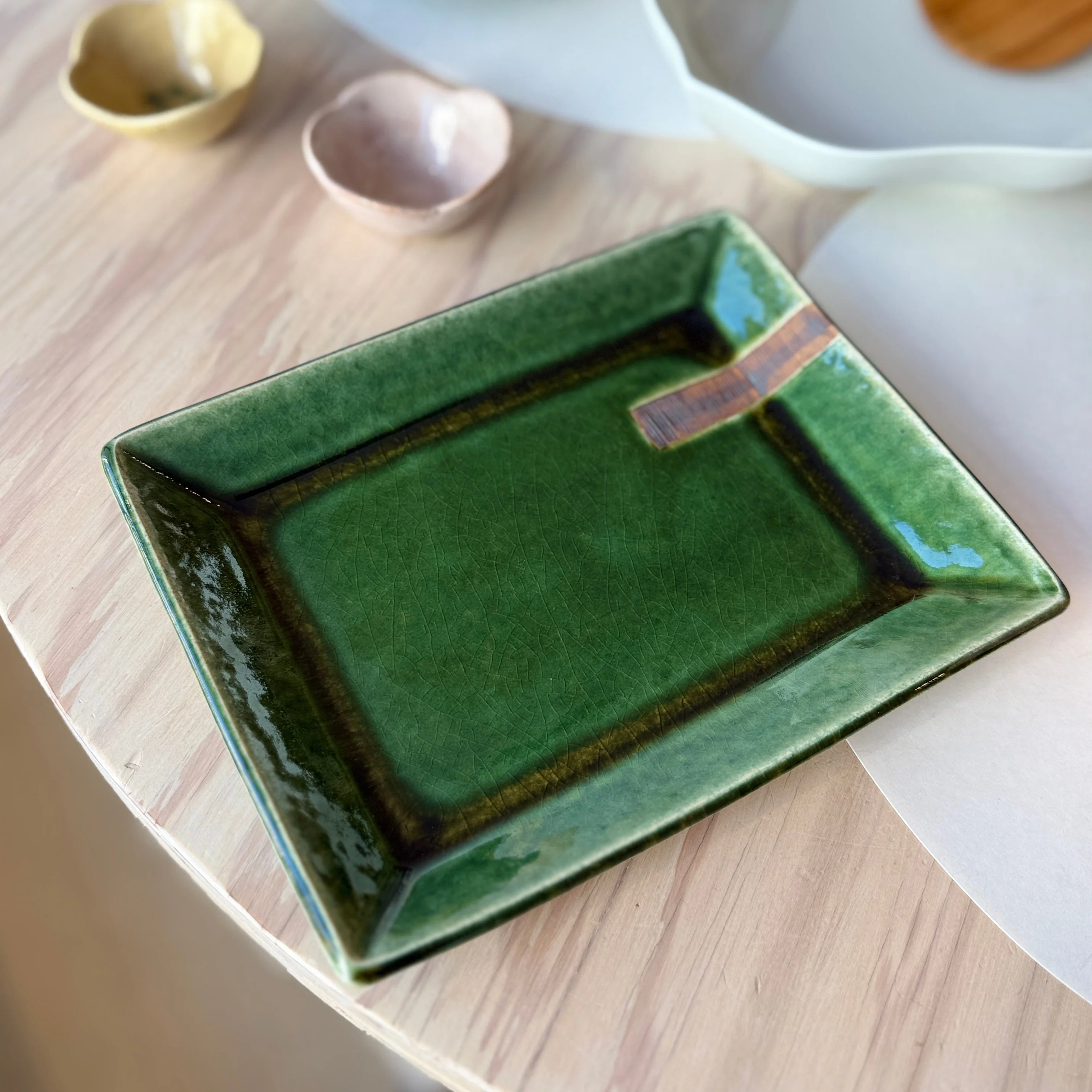 Oribe-Kushime Rectangular Plate - Image 7