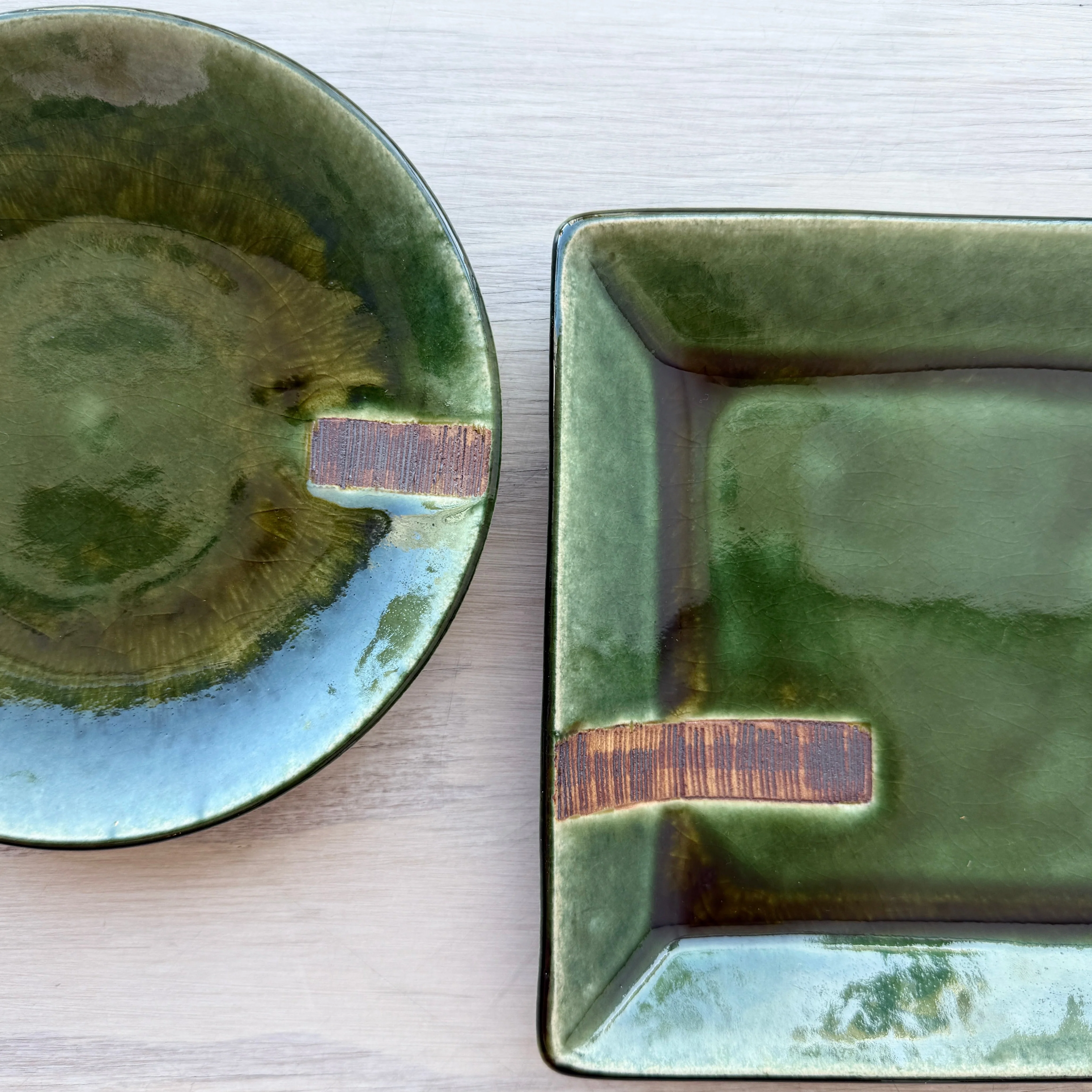 Oribe-Kushime Rectangular Plate - Image 8
