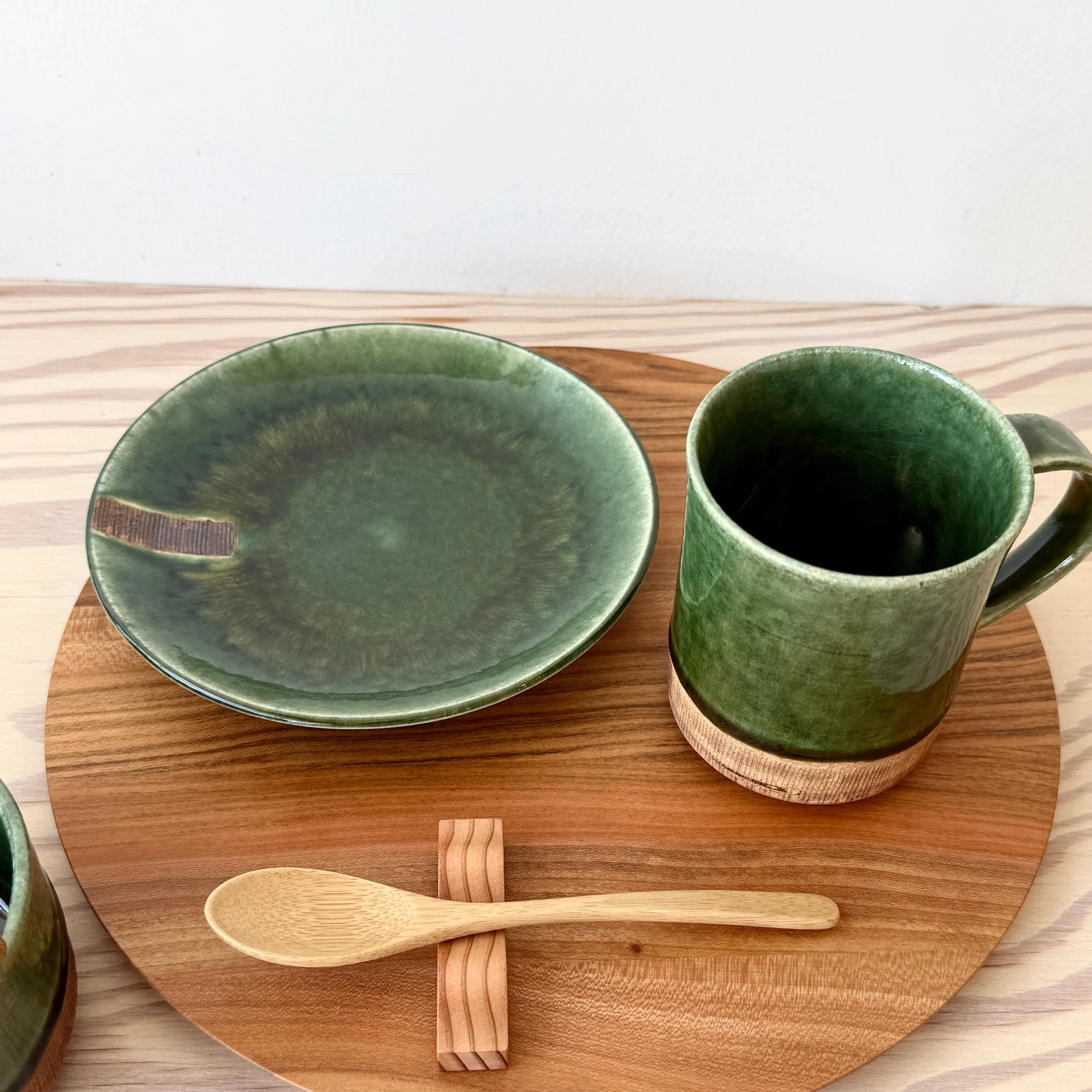 Oribe-Kushime Round Plate (6.5") - Image 10