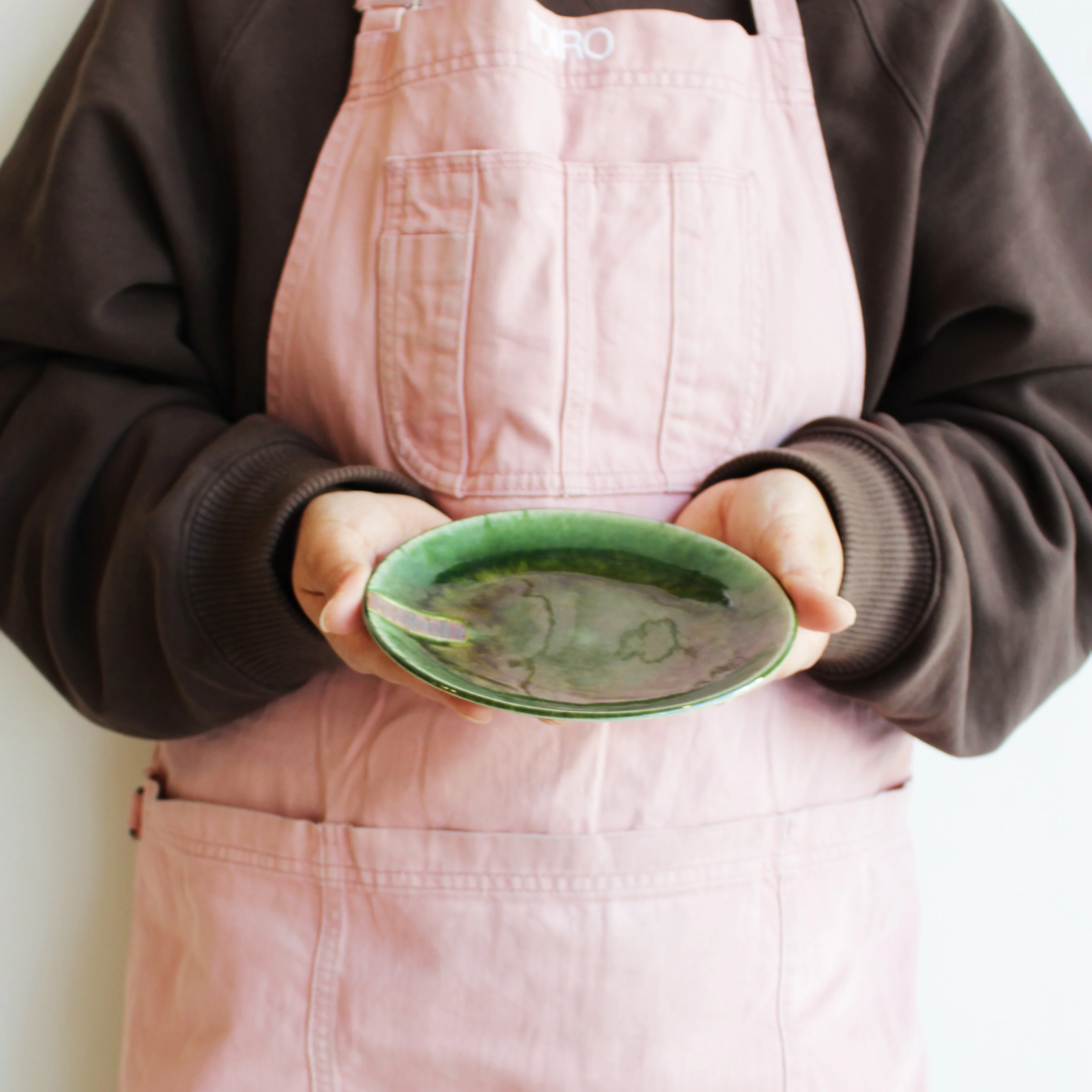 Oribe-Kushime Round Plate (6.5") - Image 7