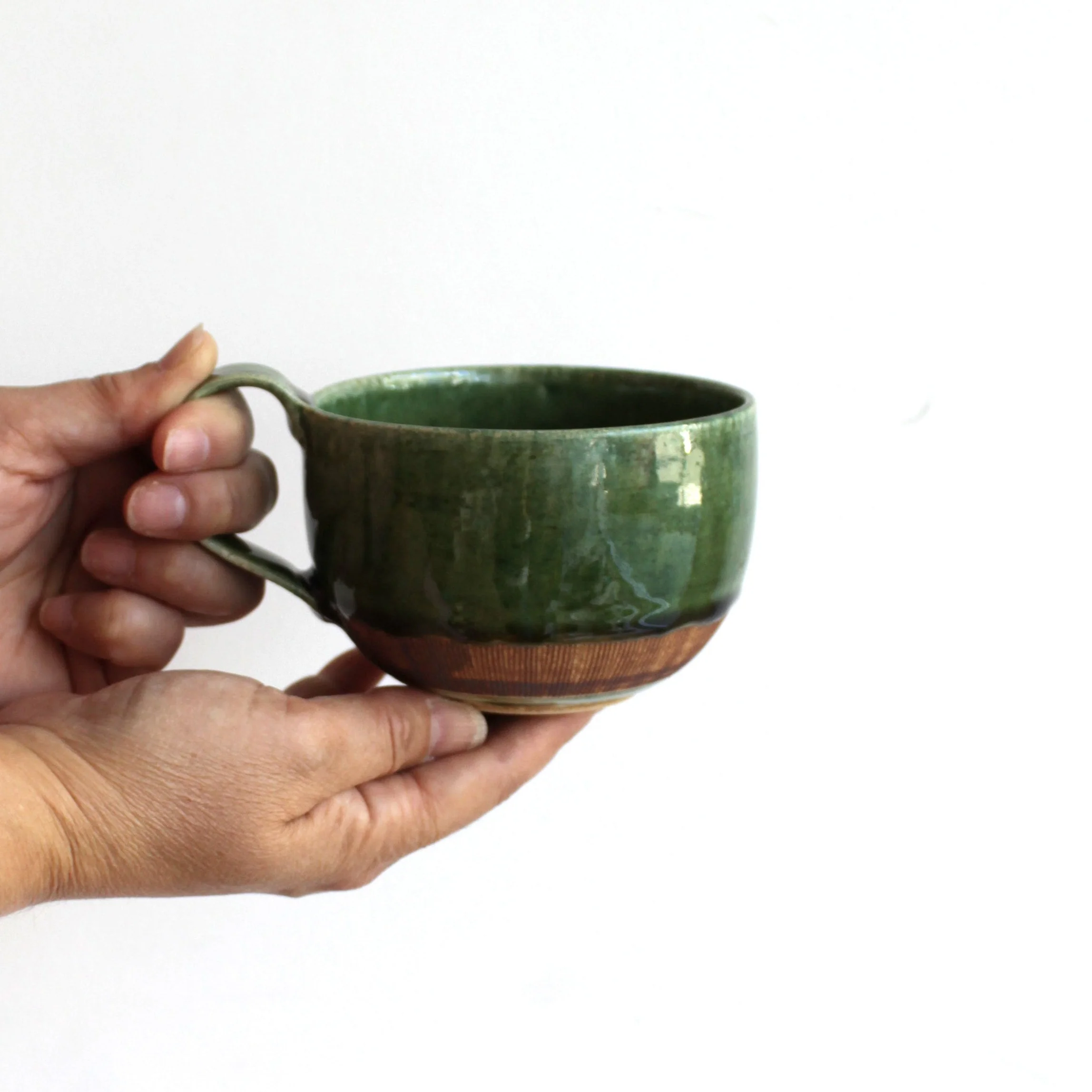 Oribe-Kushime Soup Cup - Image 7