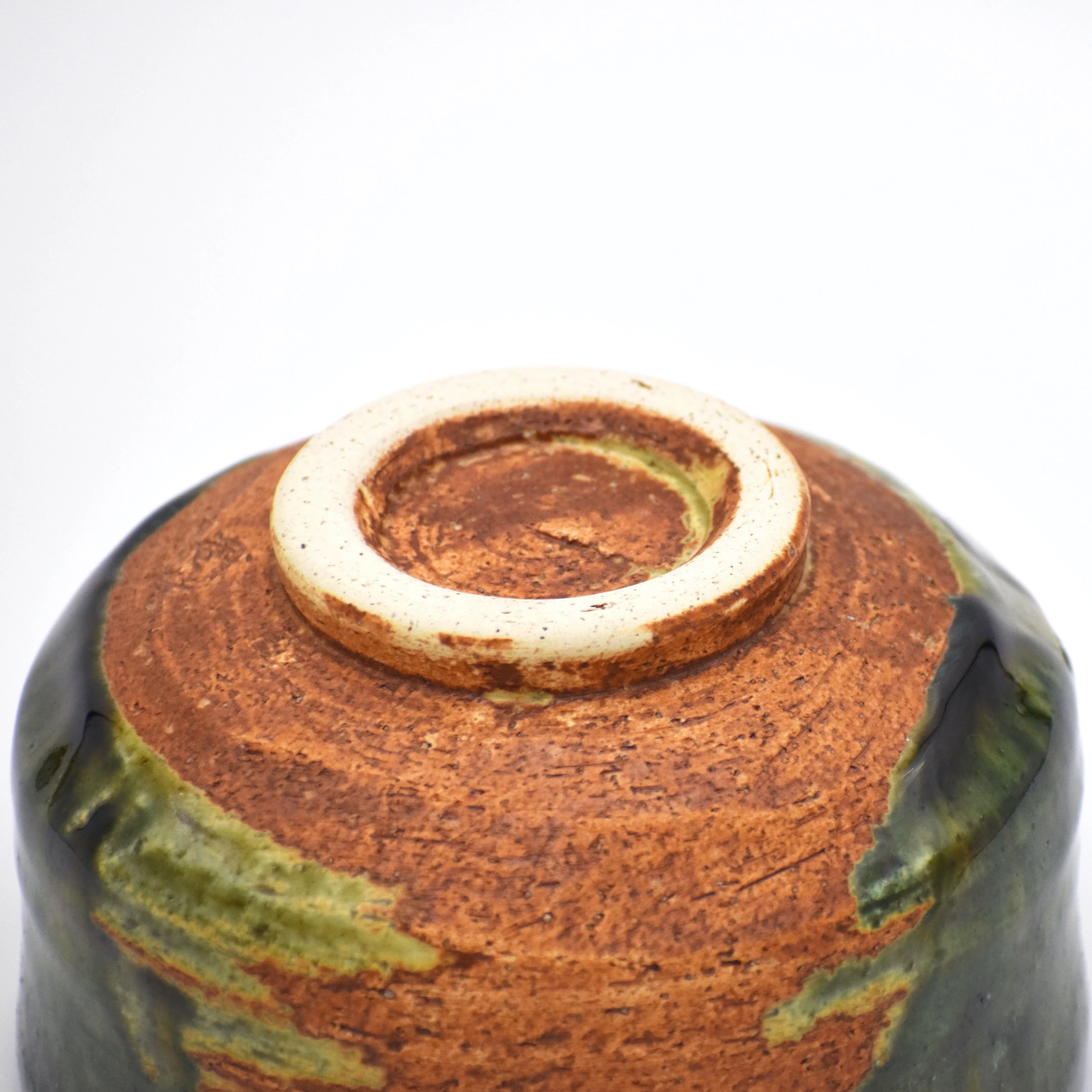 Oribe-Nagashi Matcha Bowl - Image 4