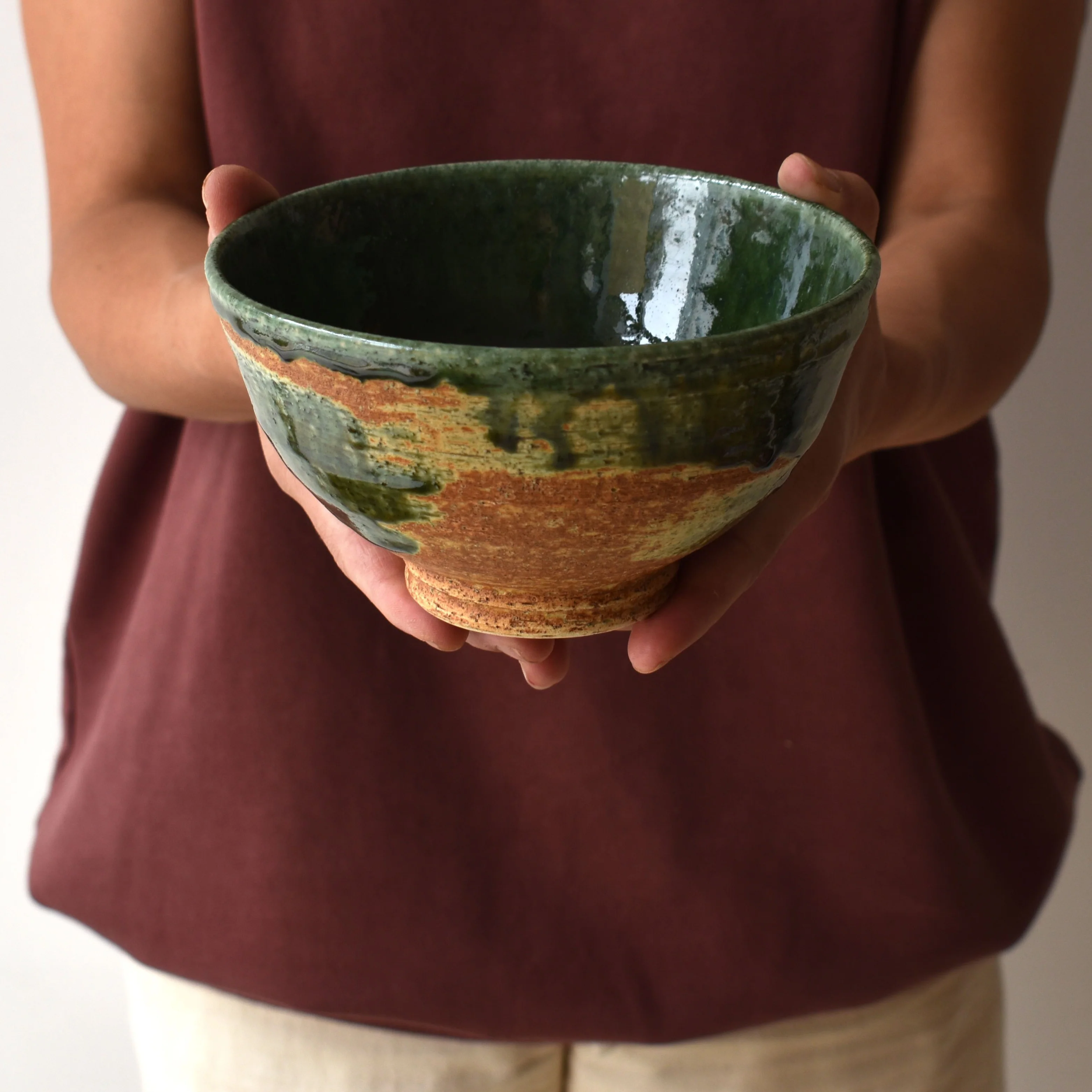 Oribe-Nagashi Nagomi Donburi Bowl - Image 6