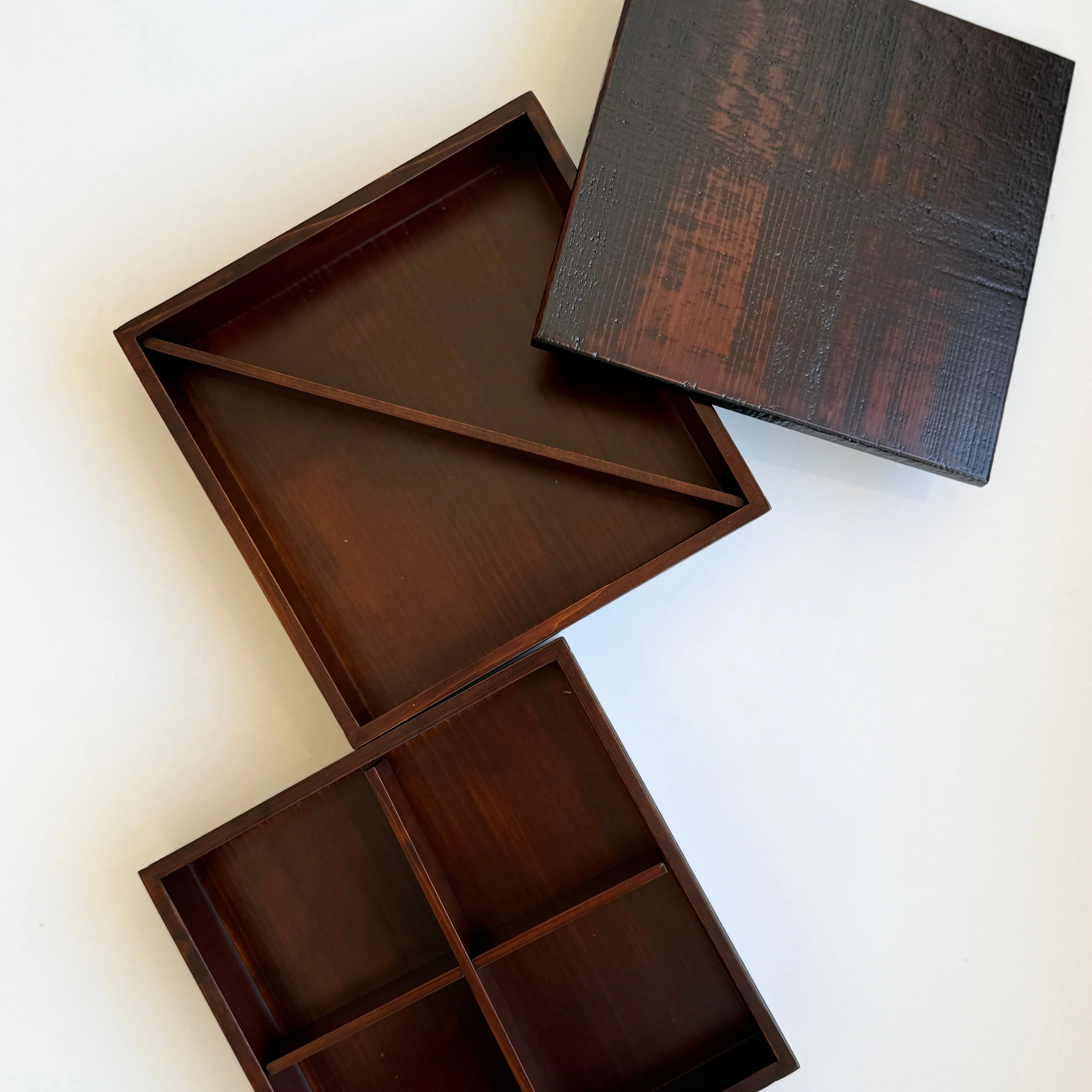 Pawlownia Wood Jubako Box - Image 6