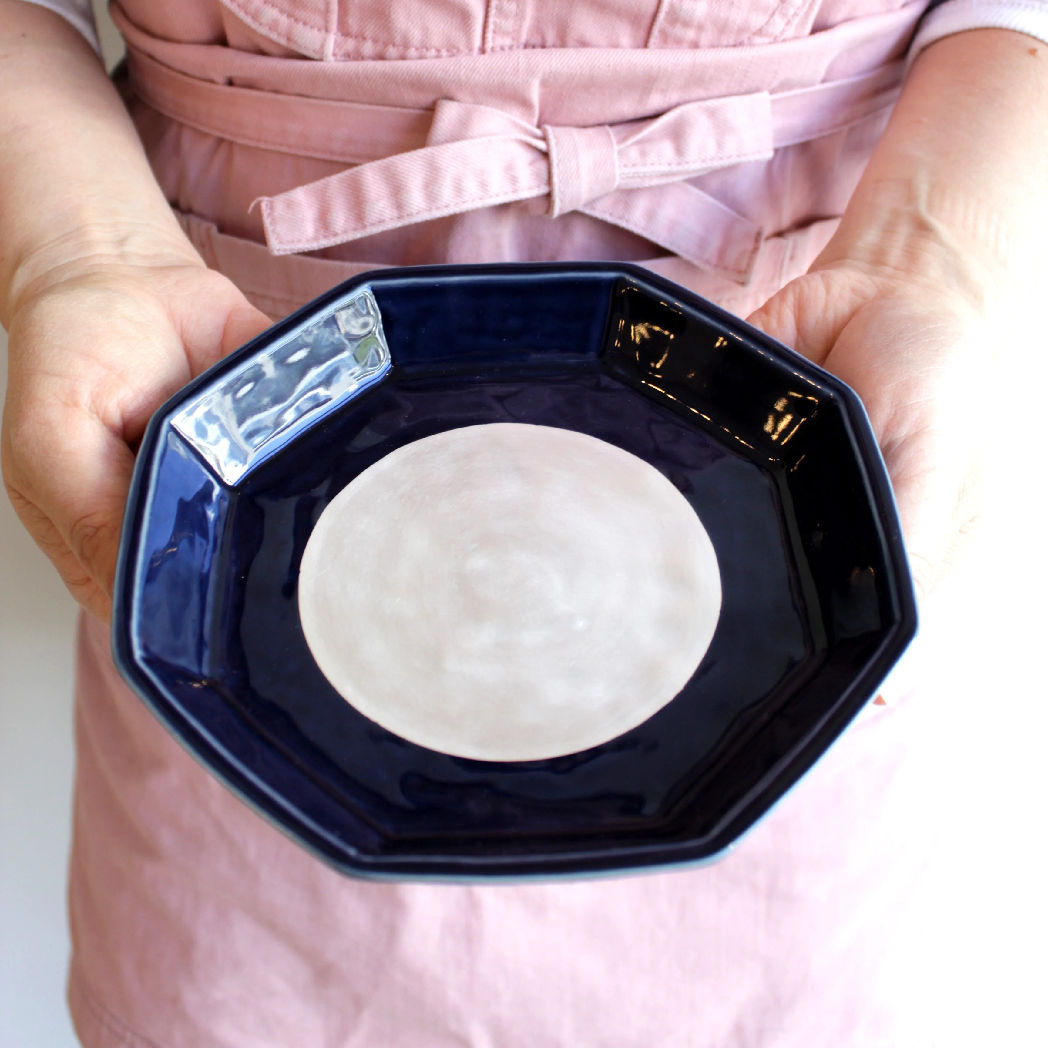 Ruri-Yuginsai Octagonal Plate - Image 7