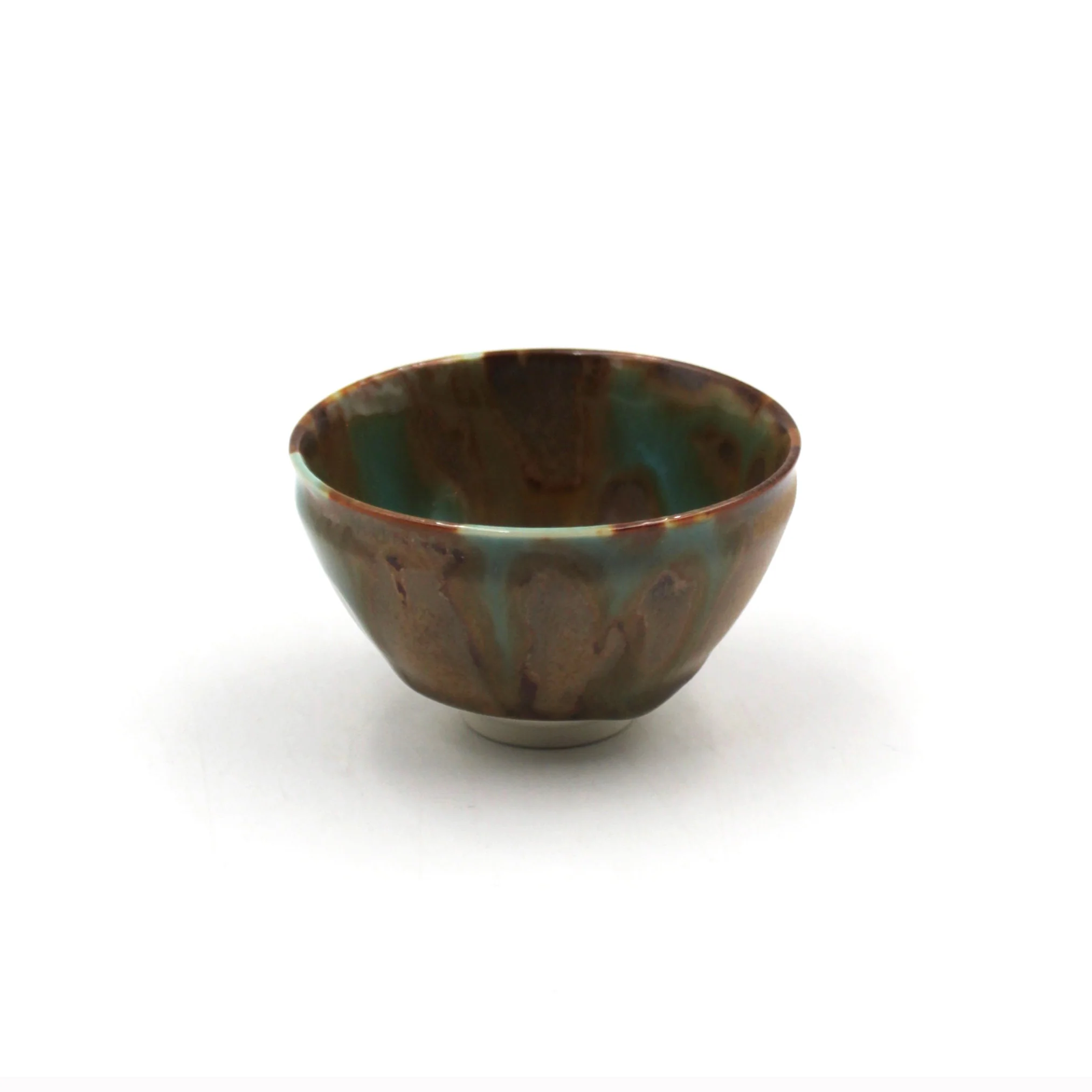 Shinemon-Gama 16-Piece Guinomi Sake Cup Set in Wooden Box - Image 27