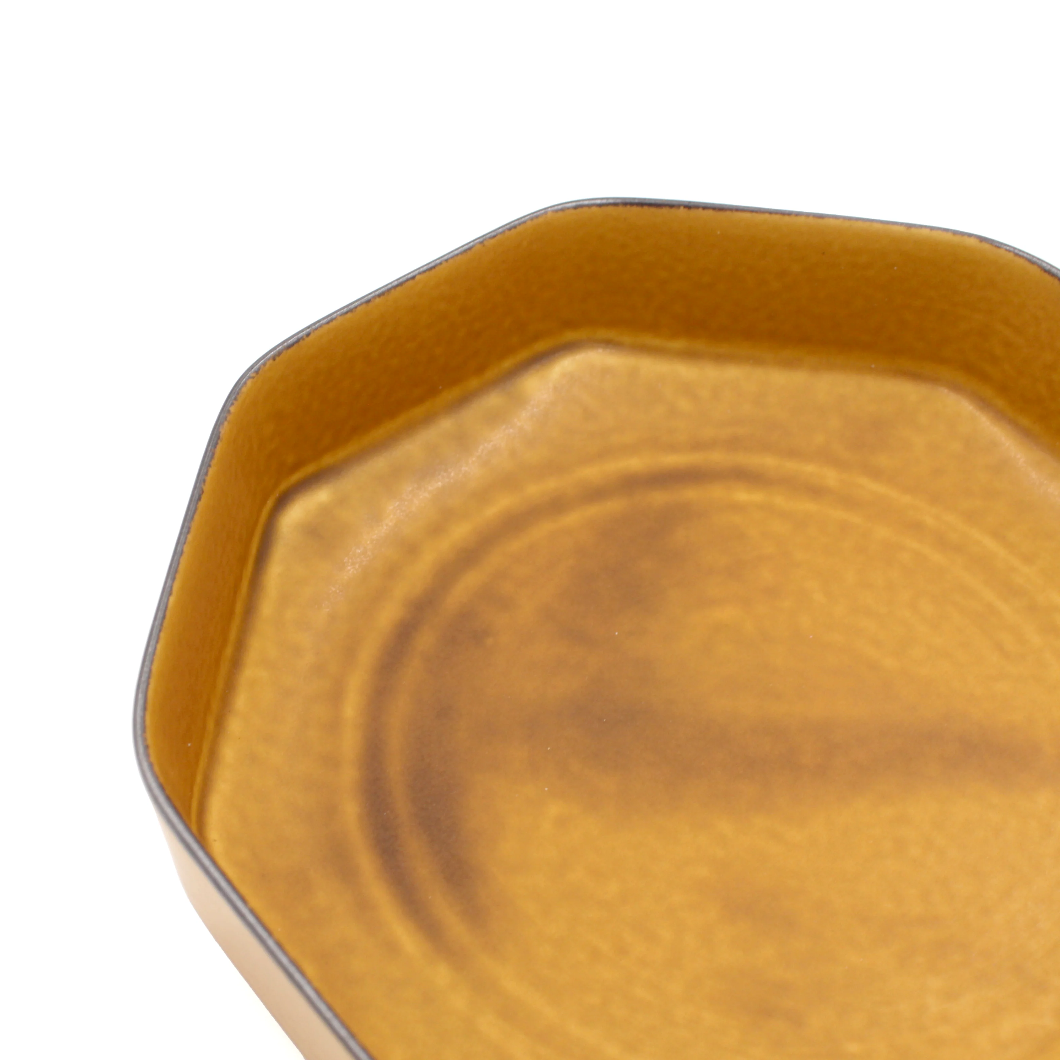 Tsudoi Smokey Mustard Octagon Basin - Image 3