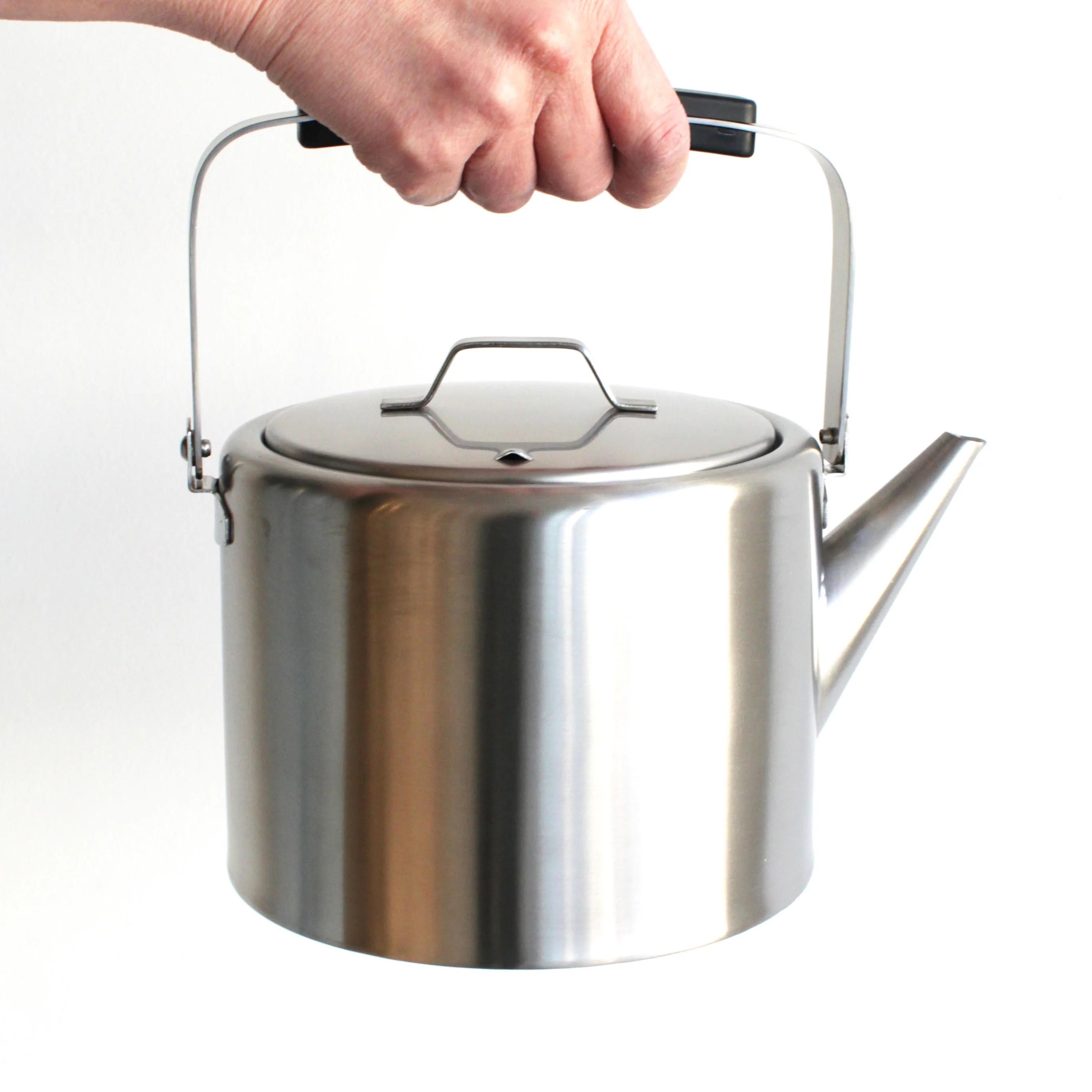 Stainless Steel Straight Kettle 2-Liter - Image 5