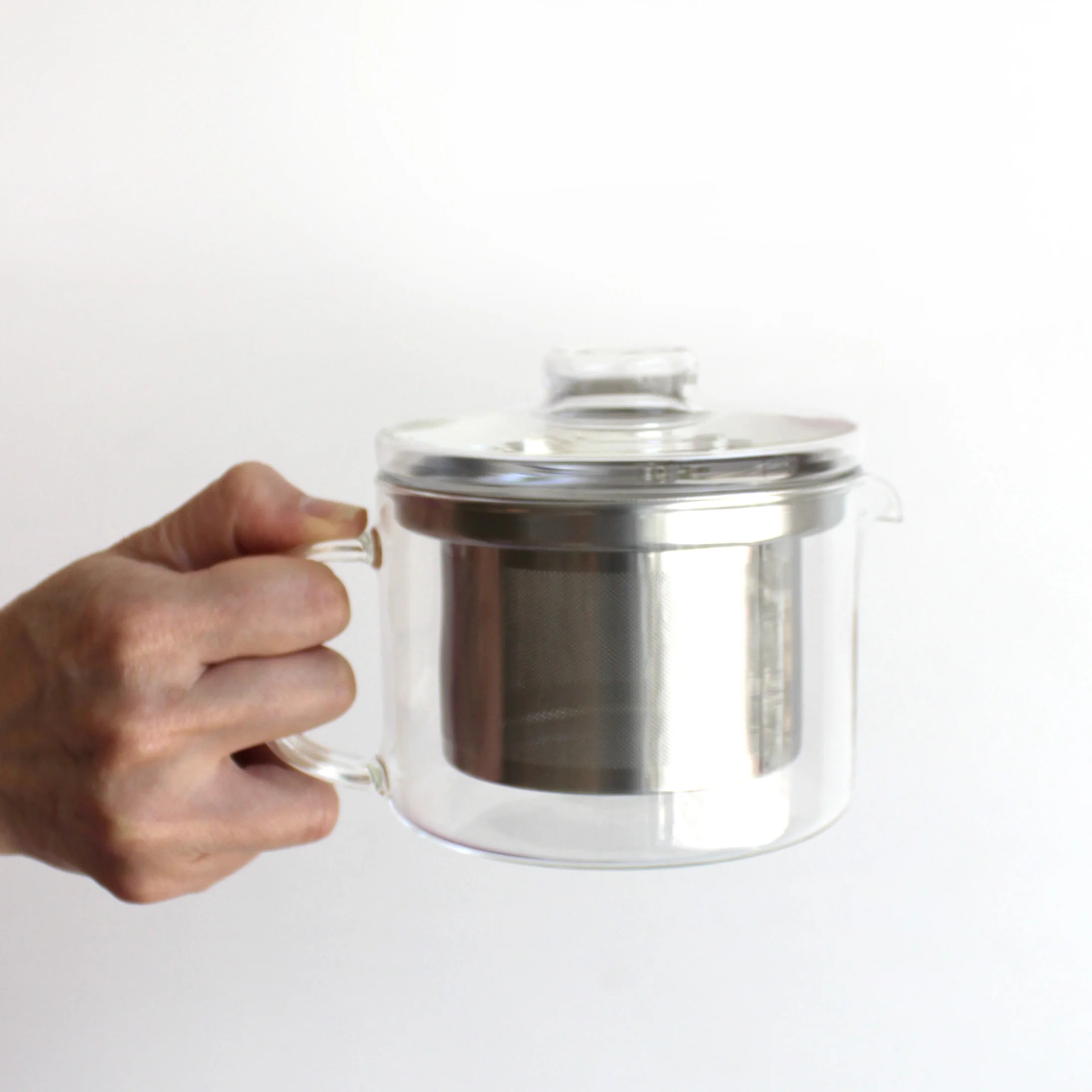 Straight Glass Tea Pot by Common - Image 6