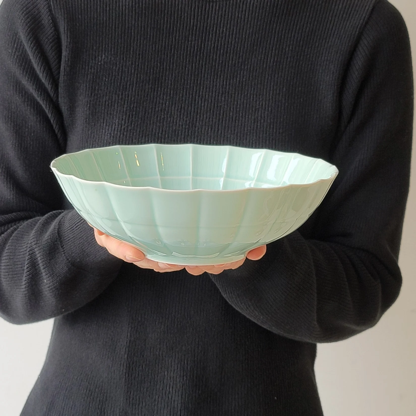 Suzune Bluegreen Donburi Bowl - Image 4