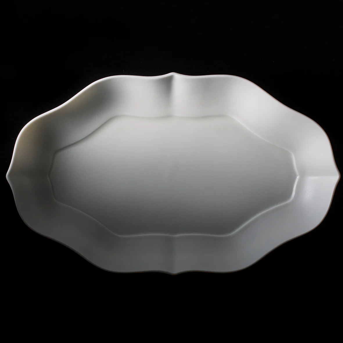 Tsudoi White Rinka Long Bowl - Image 6